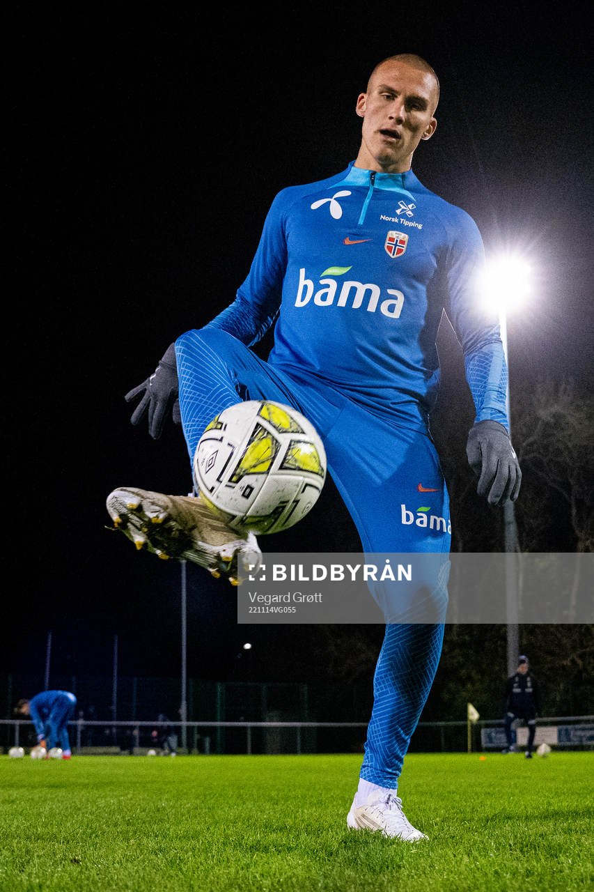 Leo Skiri Østigård of the Norwegian national football team