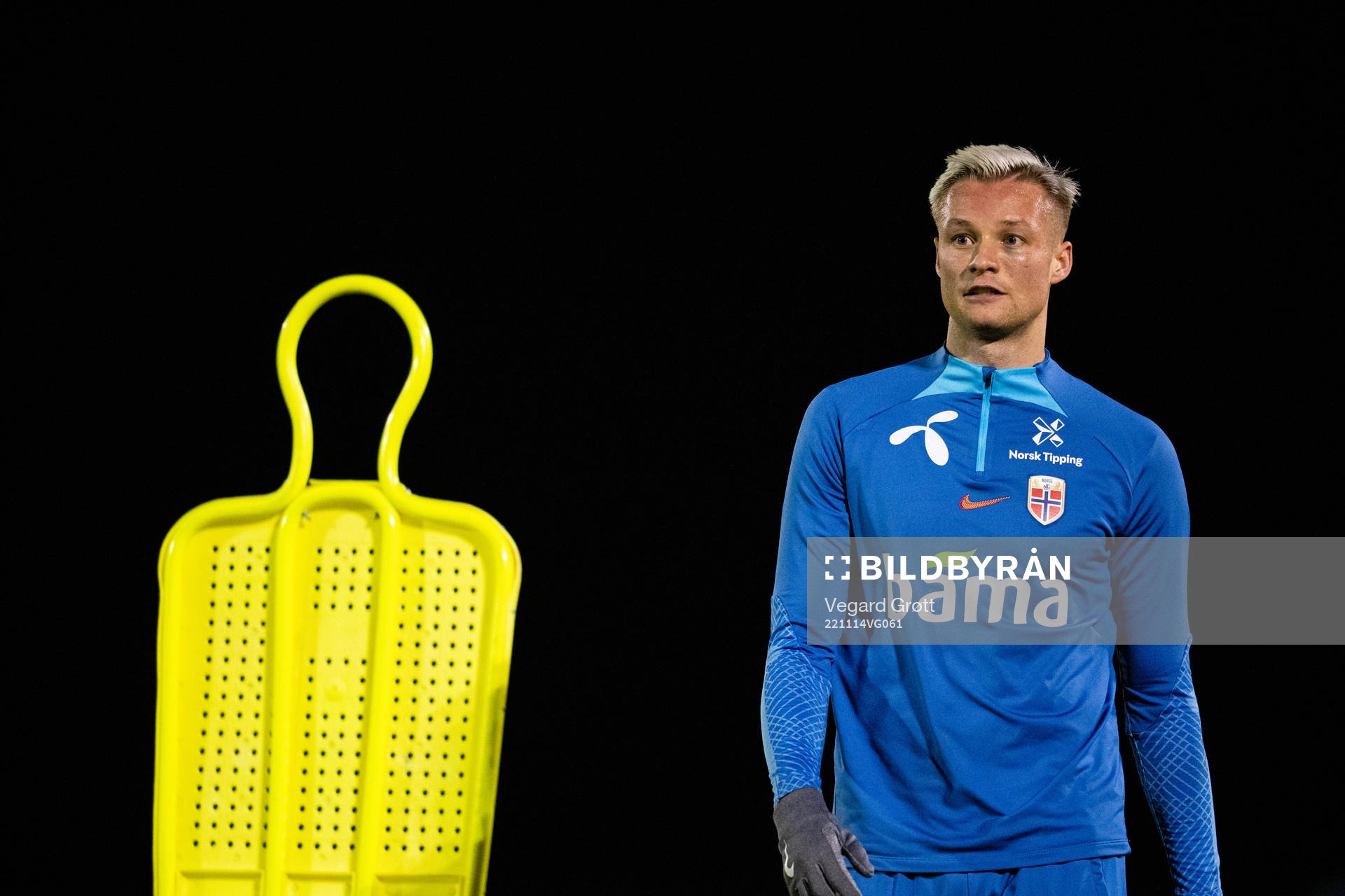 Stian Gregersen of the Norwegian national football team