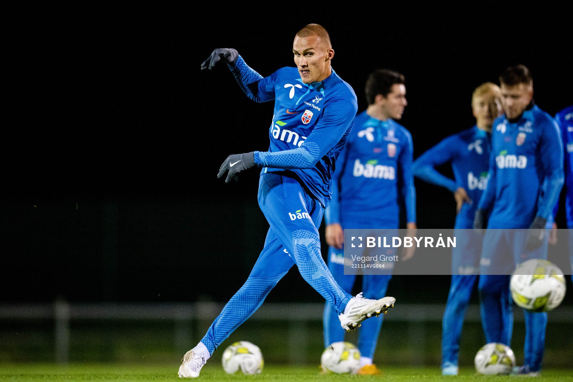 Leo Skiri Østigård of the Norwegian national football team