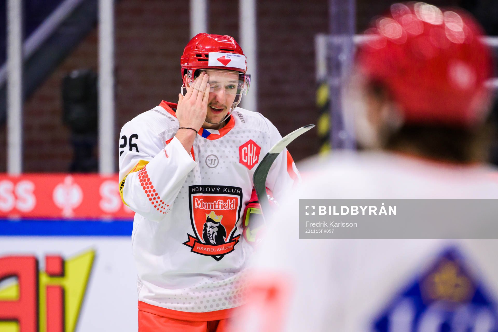 Ales Jergi of Mountfield looks dejected