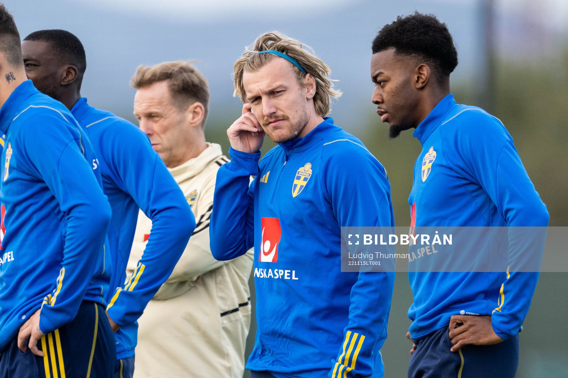 Emil Forsberg of the Swedish national football team