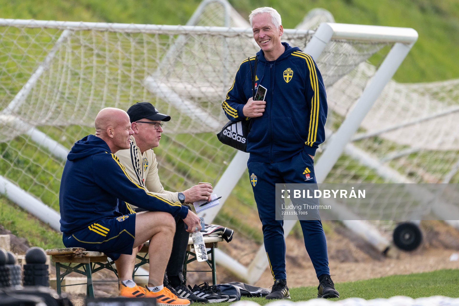 Jens T. Andersson, head of national team, head coach Janne