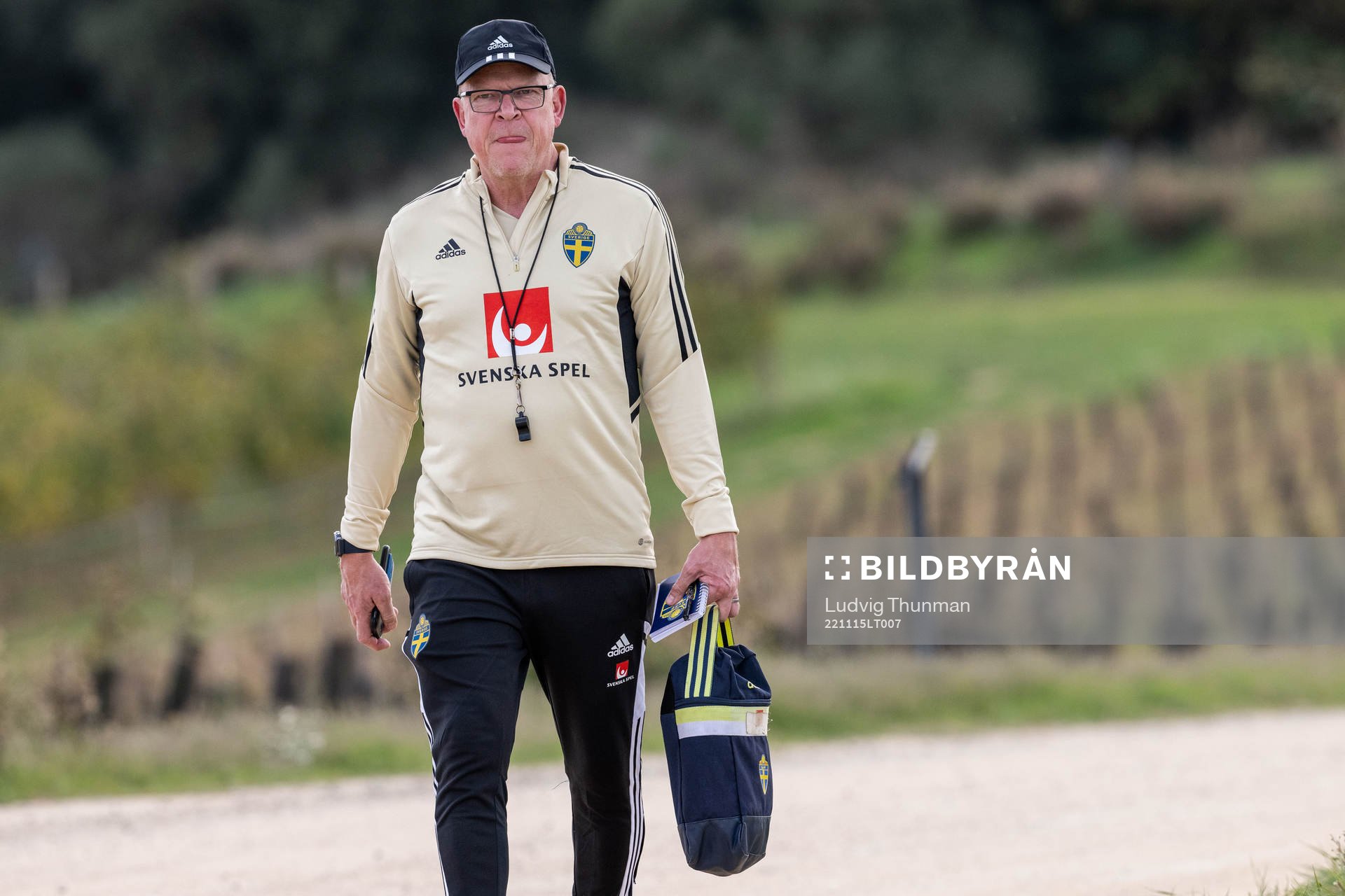 Head coach Janne Andersson of the Swedish national football