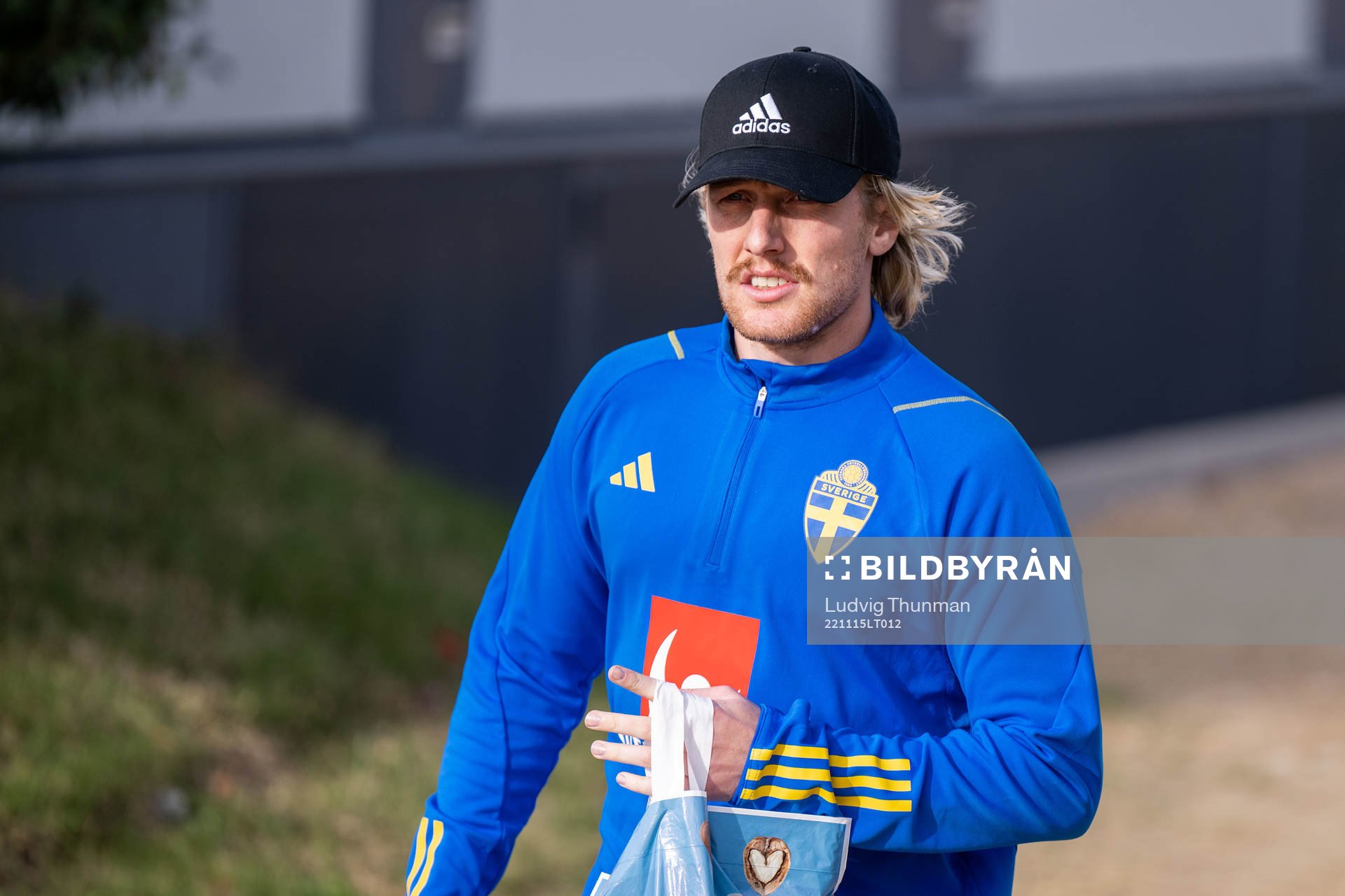Emil Forsberg of the Swedish national football team