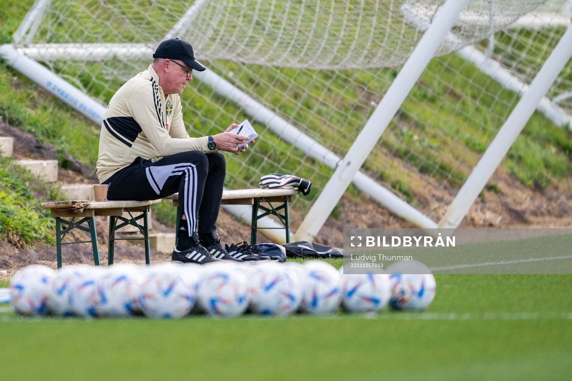 Head coach Janne Andersson of the Swedish national football