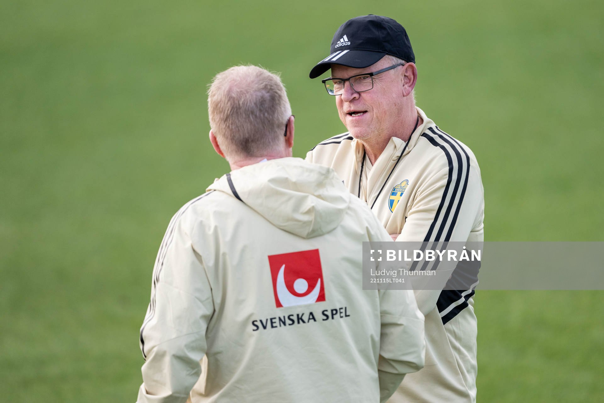Head coach Janne Andersson of the Swedish national football