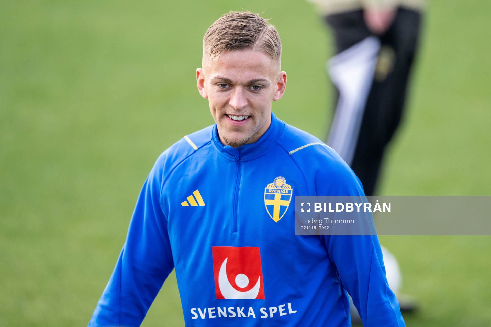 Jesper Karlsson of the Swedish national football team