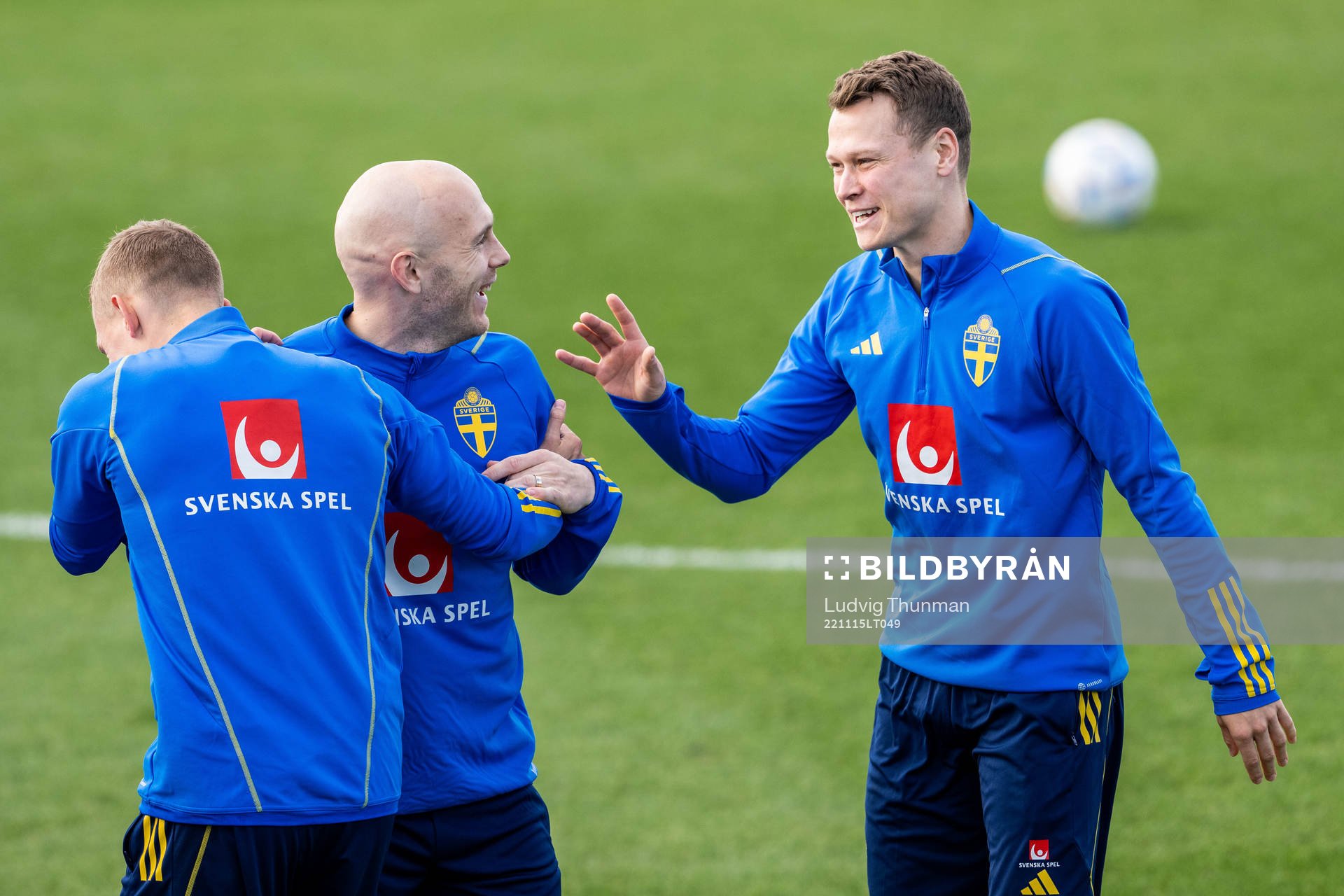 Magnus Eriksson and Viktor Claesson of the Swedish national