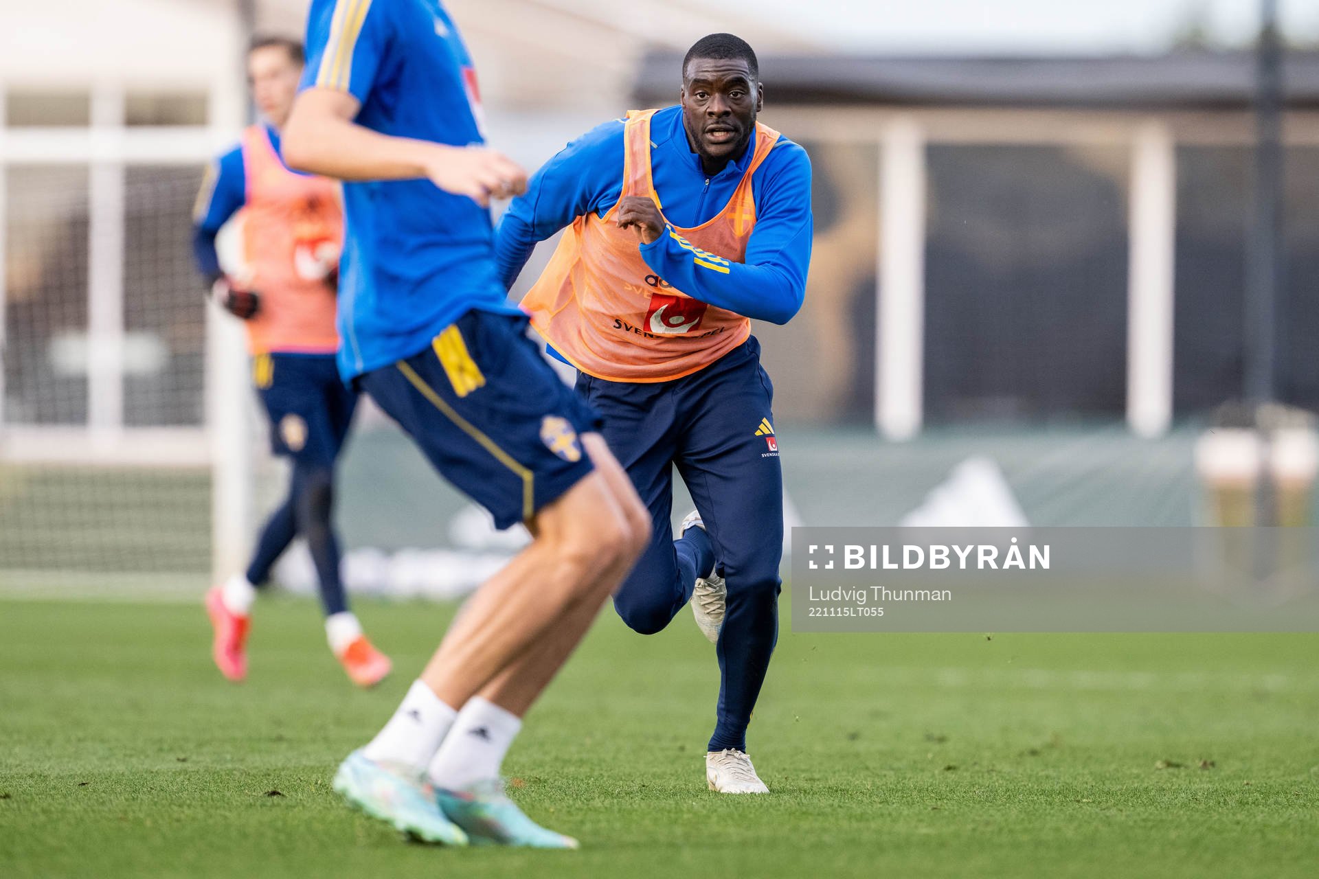 Ken Sema of the Swedish national football team