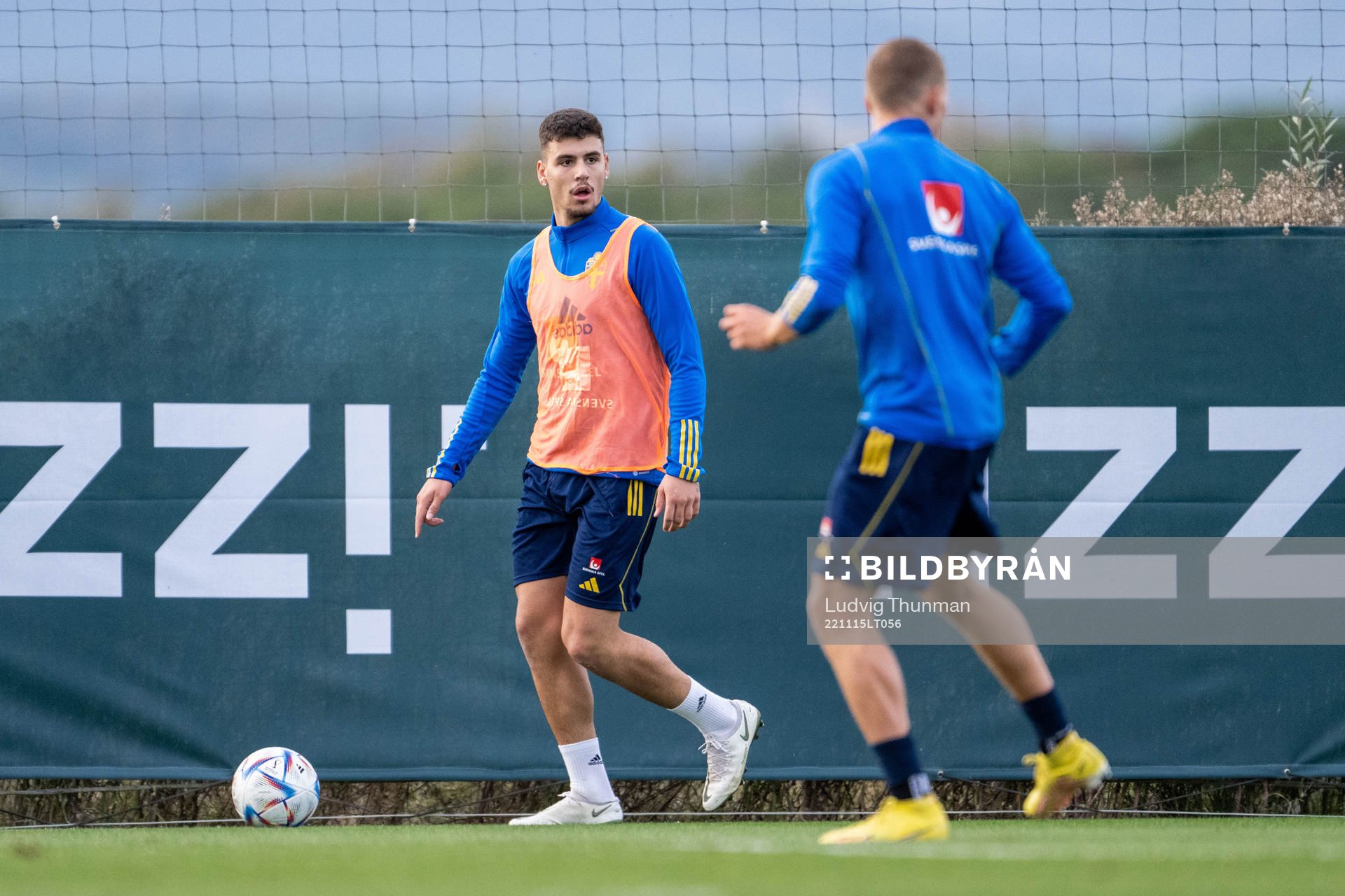 Edvin Kurtulus of the Swedish national football team