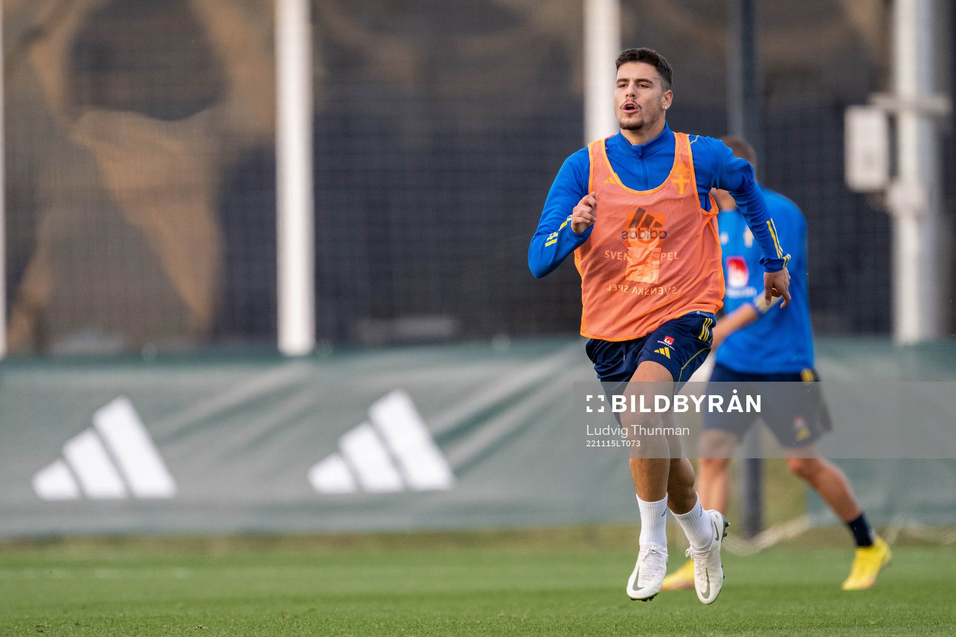 Edvin Kurtulus of the Swedish national football team