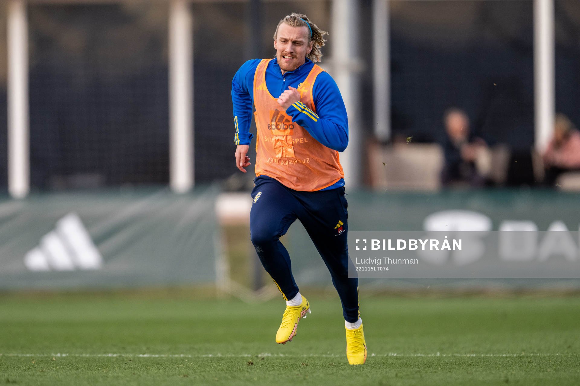 Emil Forsberg of the Swedish national football team