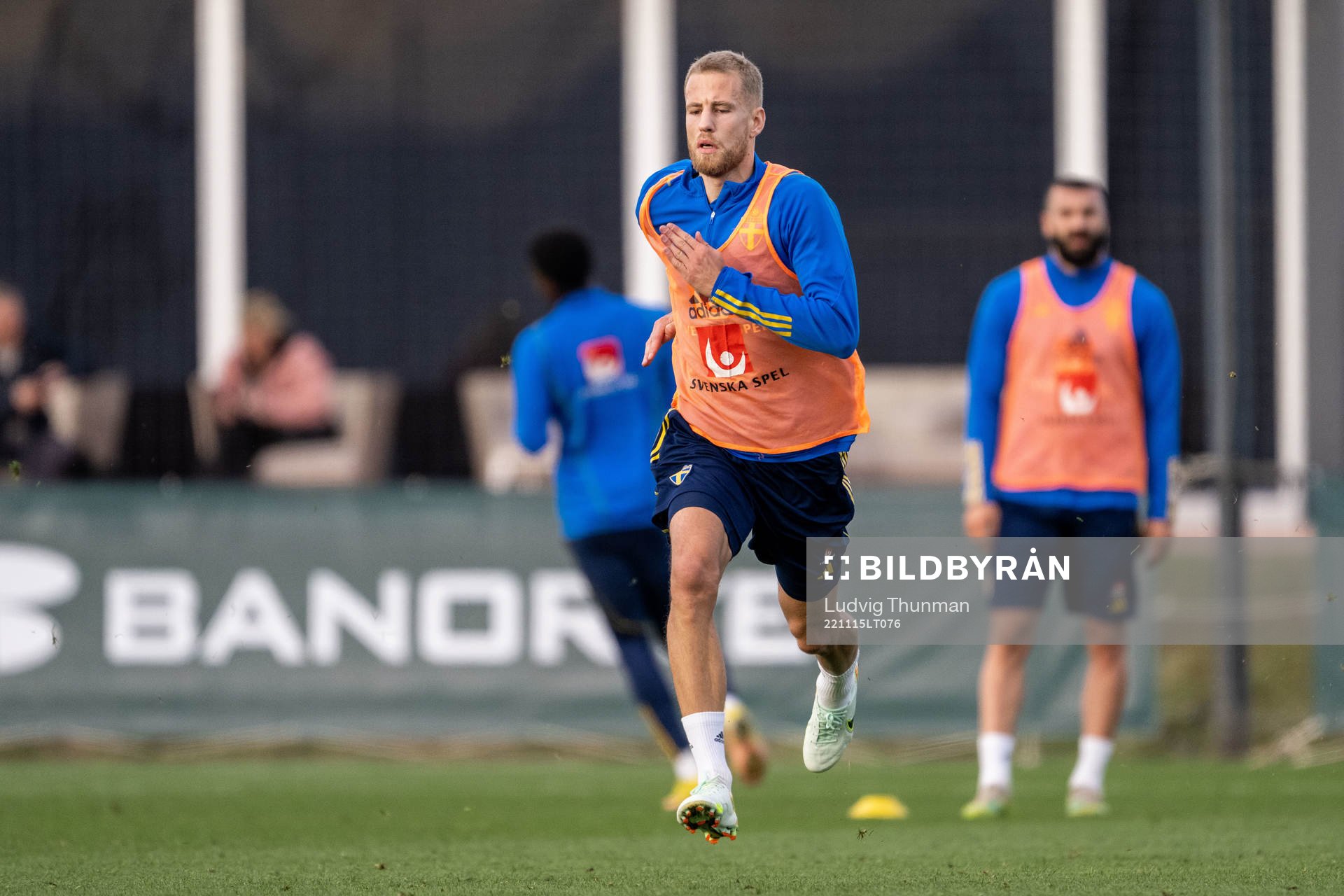 Filip Dagerstål of the Swedish national football team