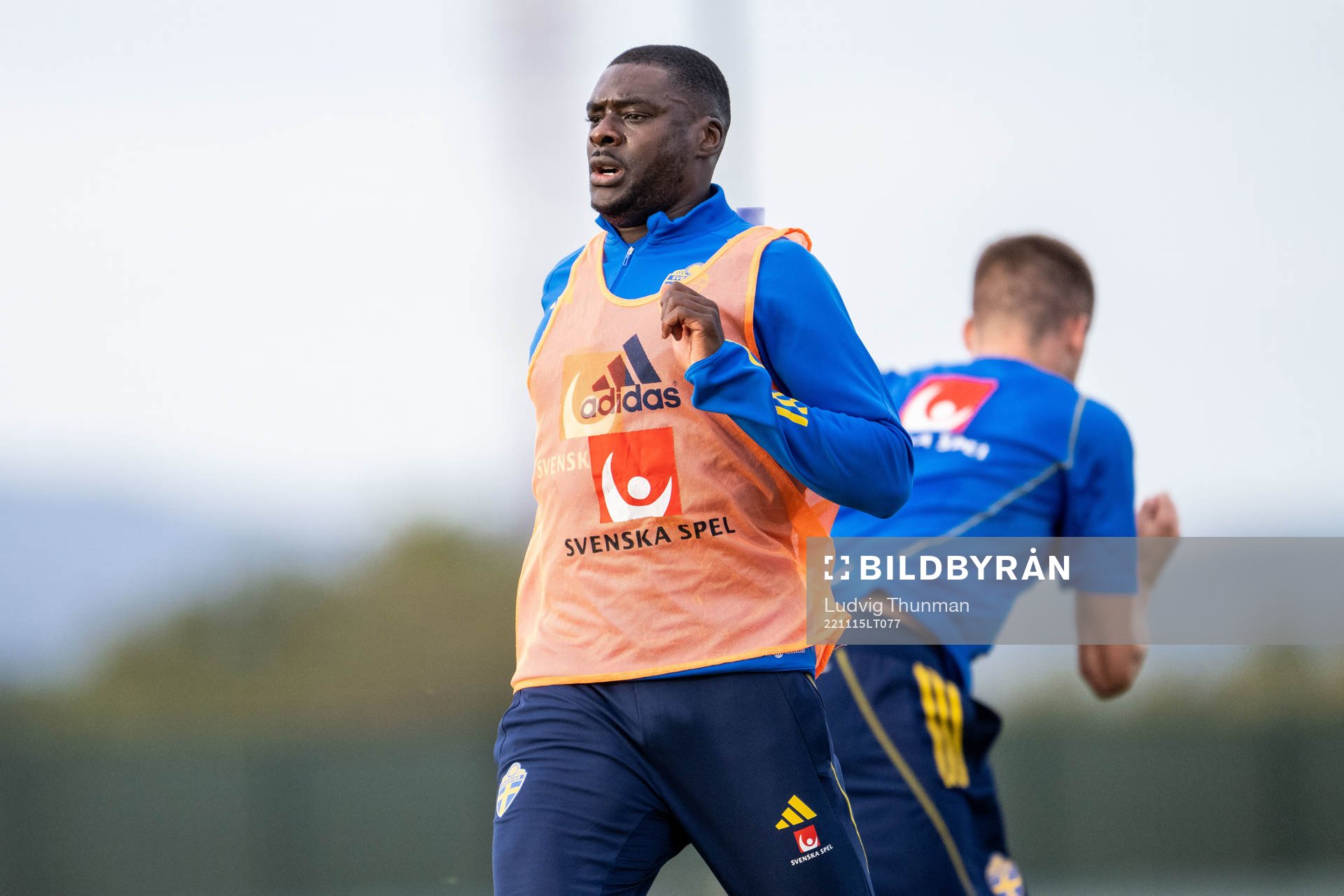 Ken Sema of the Swedish national football team