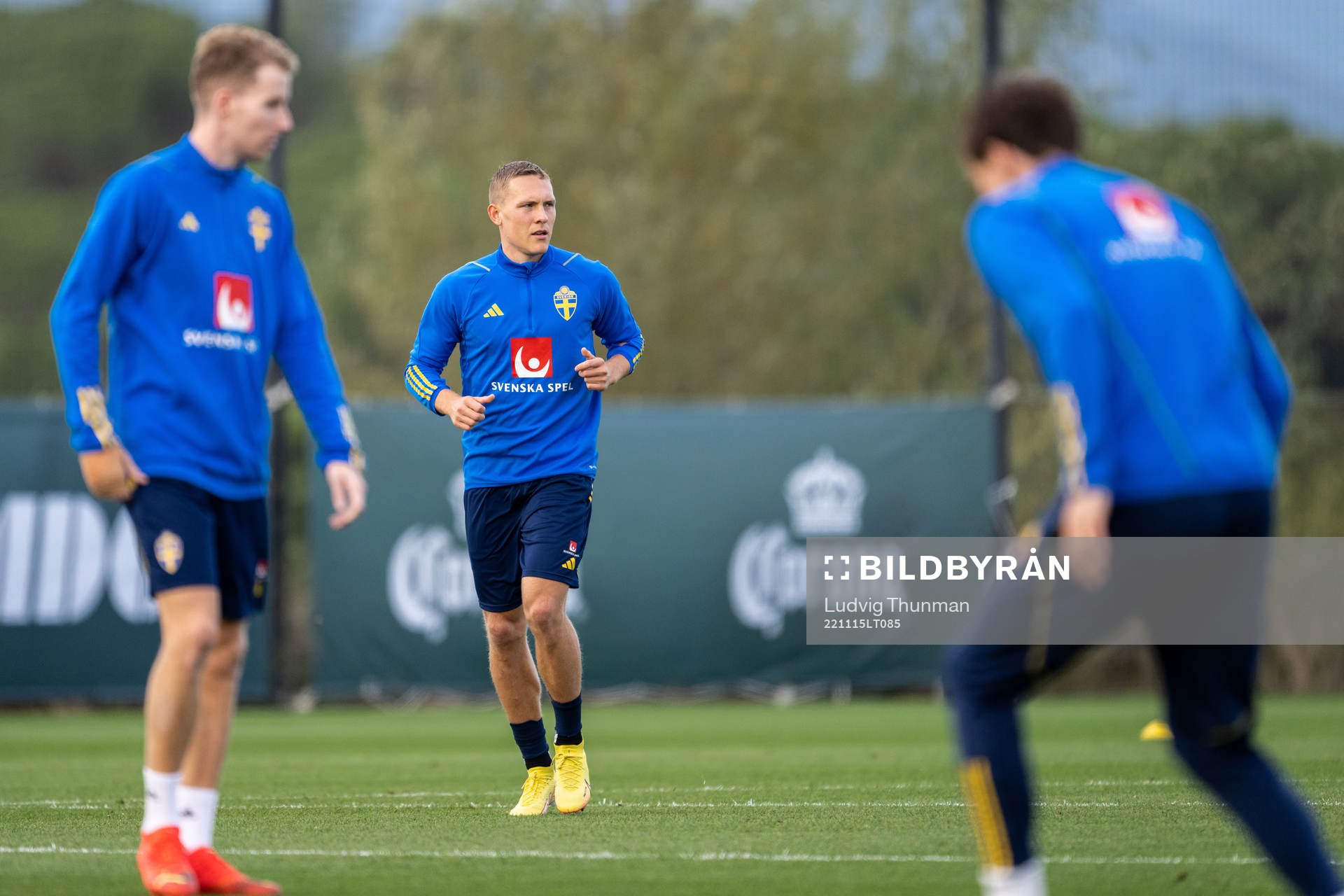 Ludwig Augustinsson of the Swedish national football team