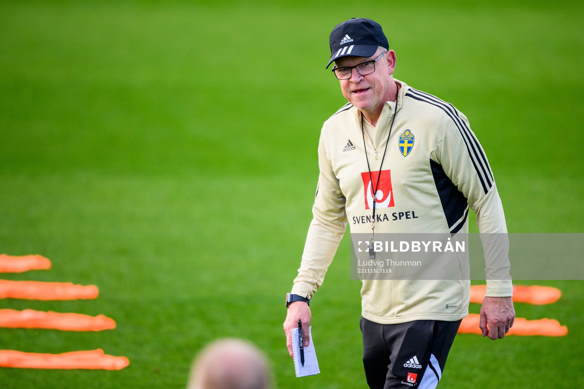 Head coach Janne Andersson of the Swedish national football