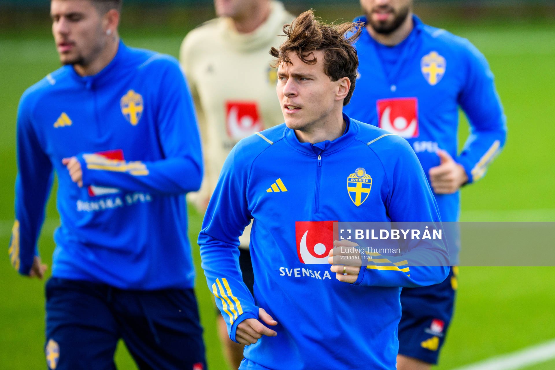 Victor Nilsson Lindelöf of the Swedish national football