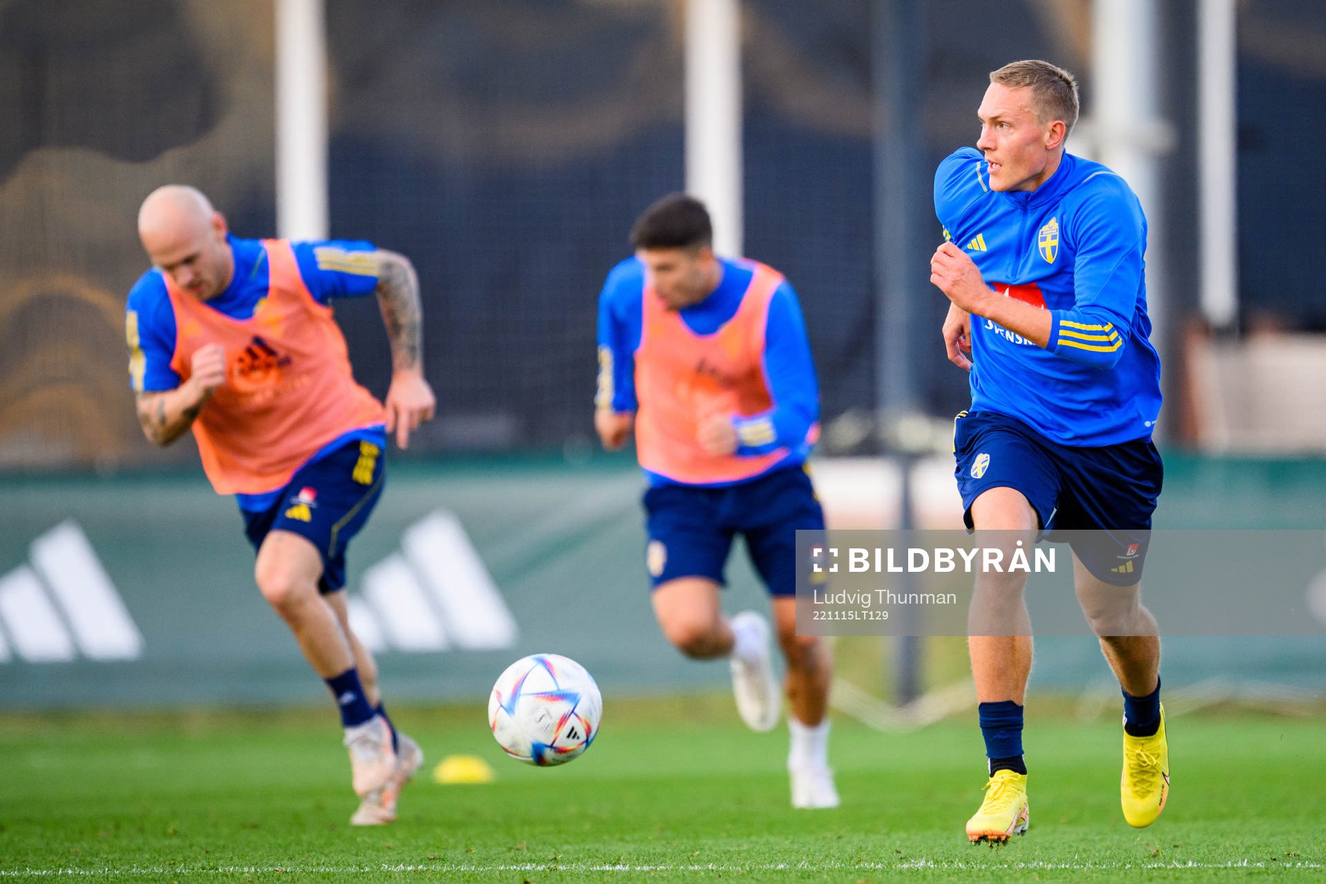 Ludwig Augustinsson of the Swedish national football team