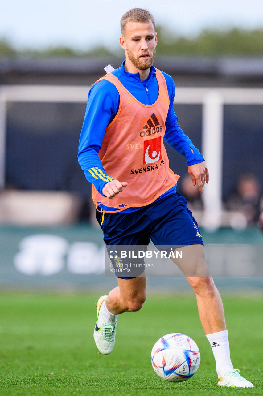 Filip Dagerstål  of the Swedish national football team