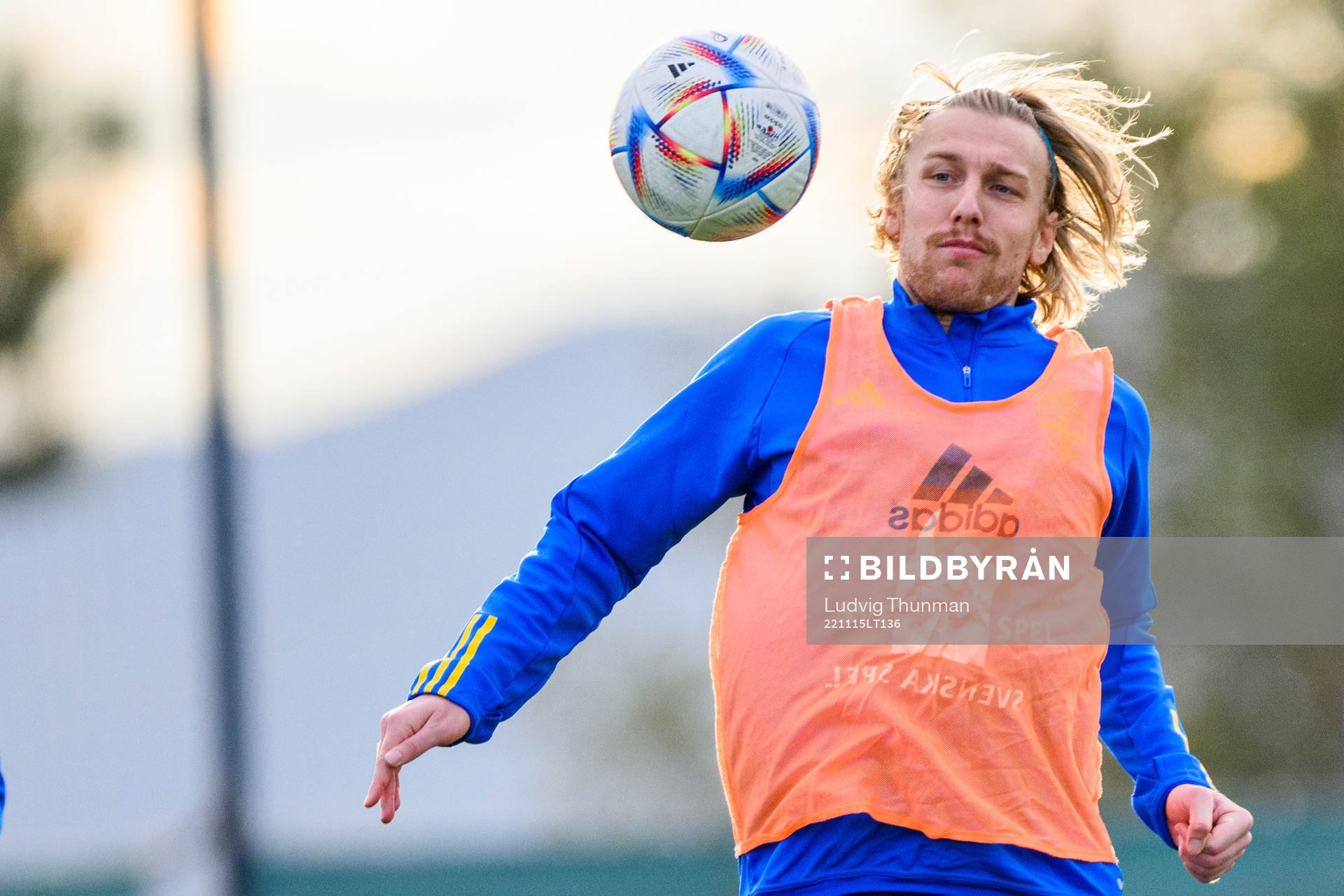 Emil Forsberg of the Swedish national football team
