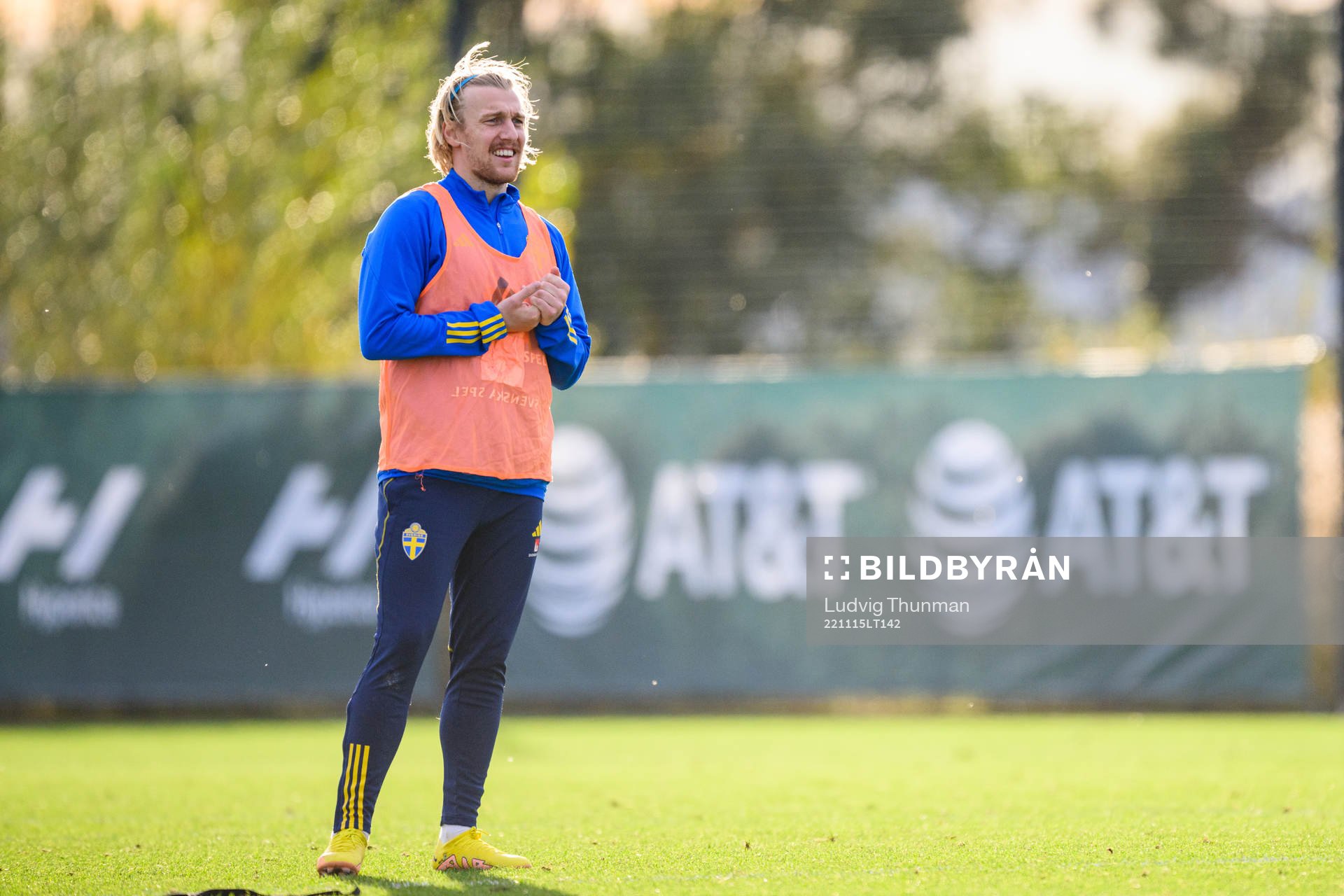 Emil Forsberg of the Swedish national football team