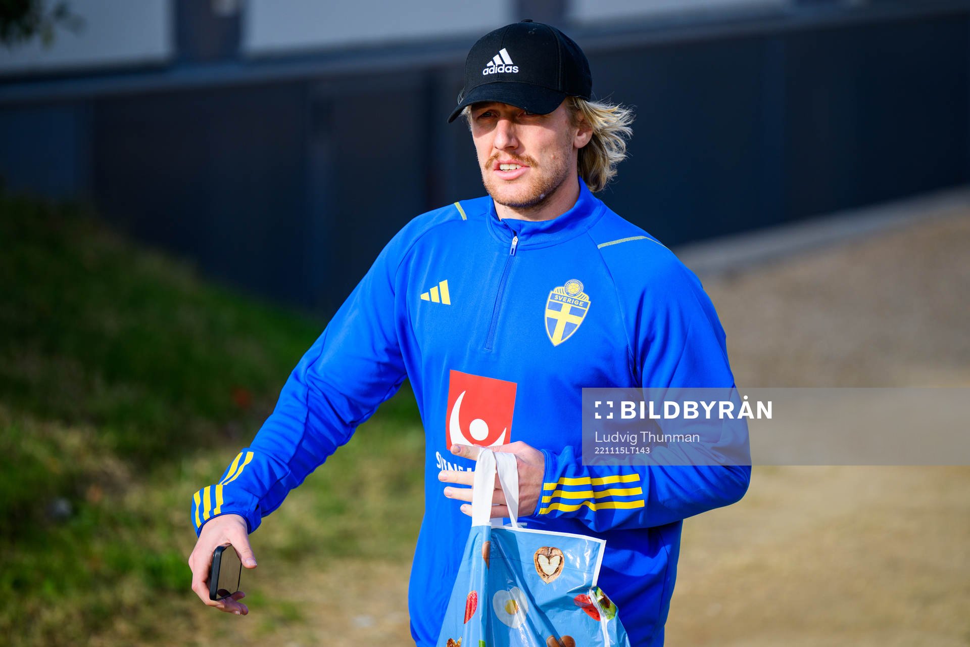 Emil Forsberg of the Swedish national football team