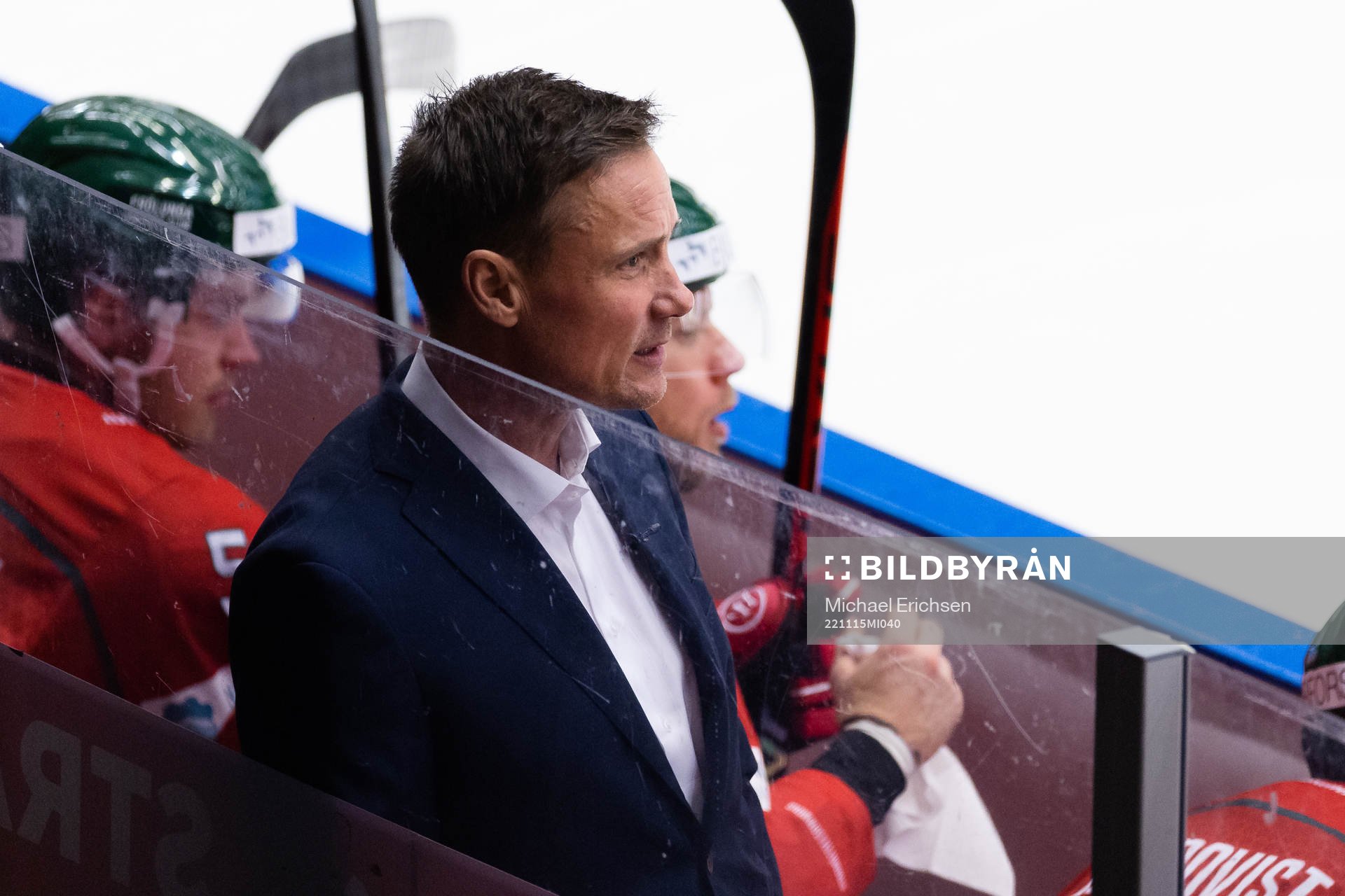 Head coach Roger Rönnberg of Frölunda