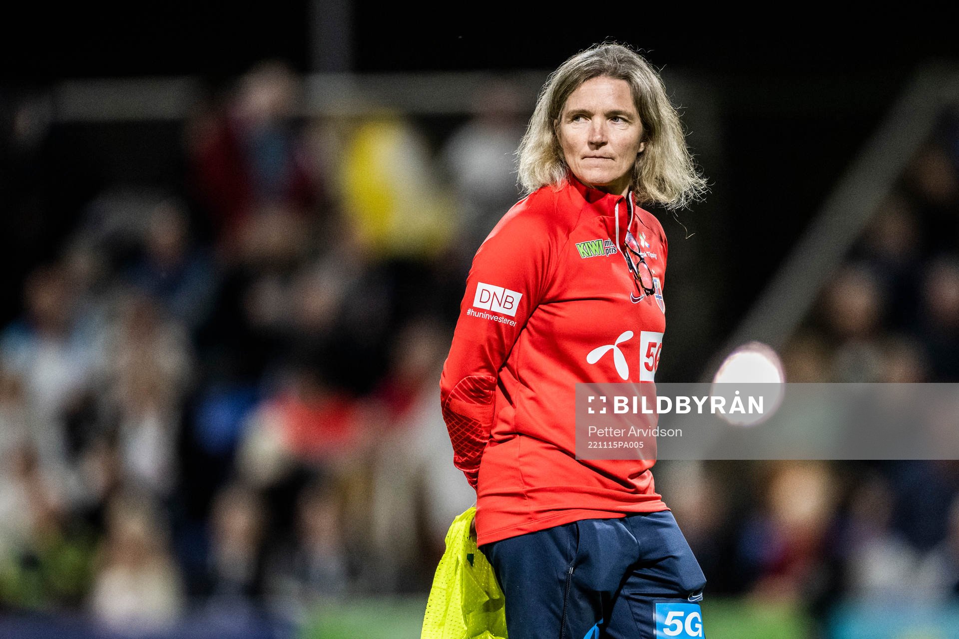 Head coach Hege Riise of Norway