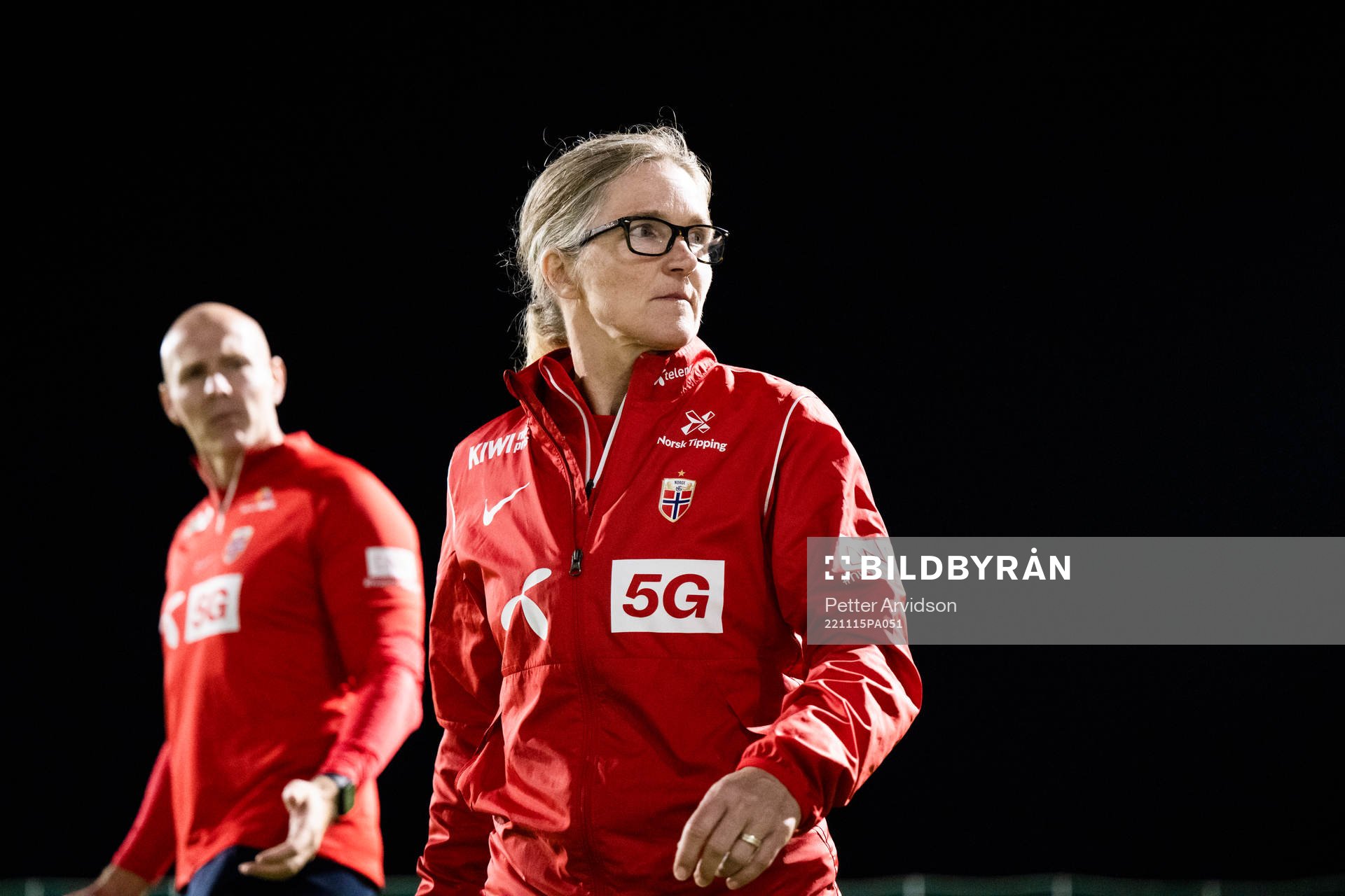 Head coach Hege Riise of Norway
