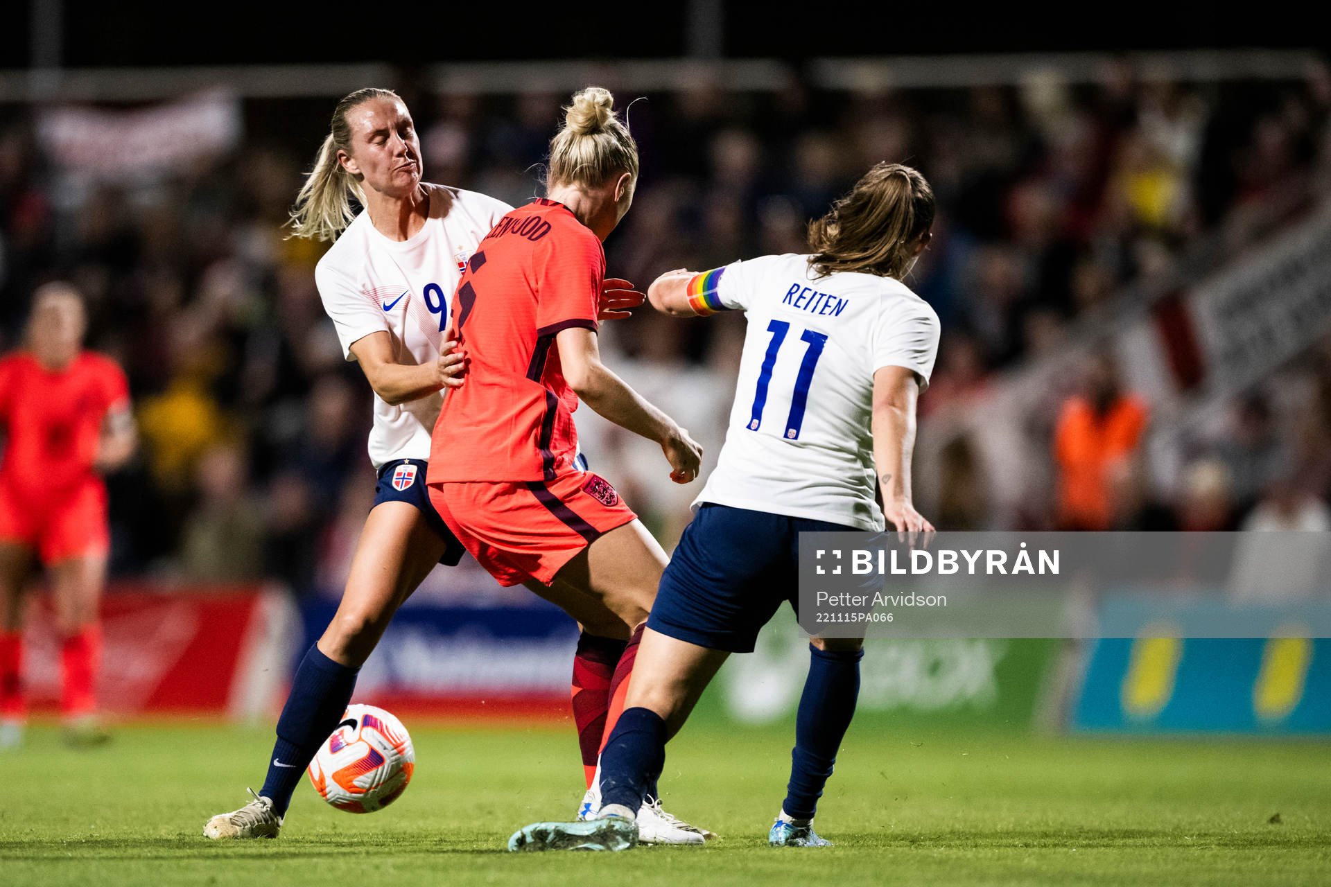 Lisa Fjeldstad Naalsund and Guro Reiten of Norway against