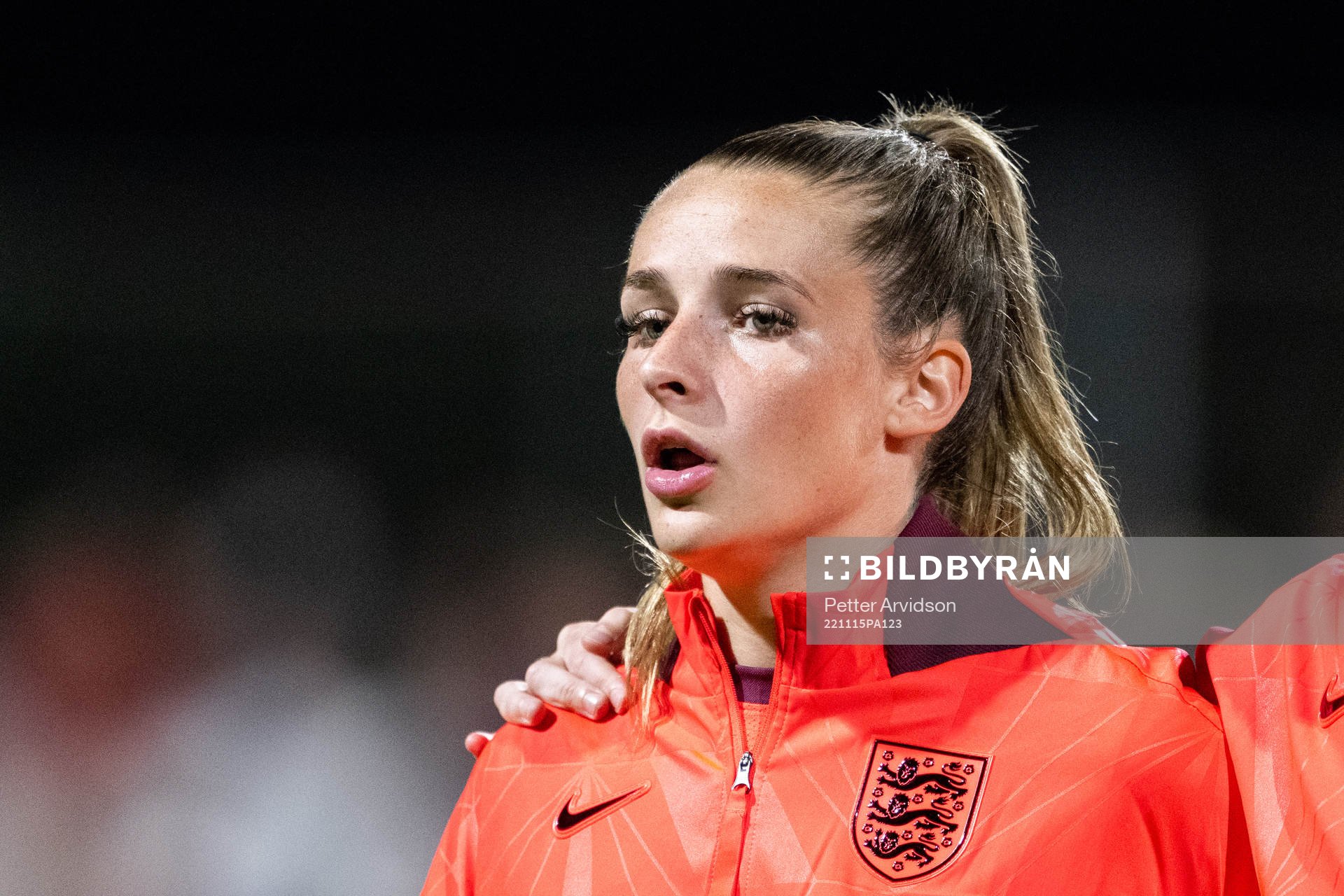 Ella Toone of England