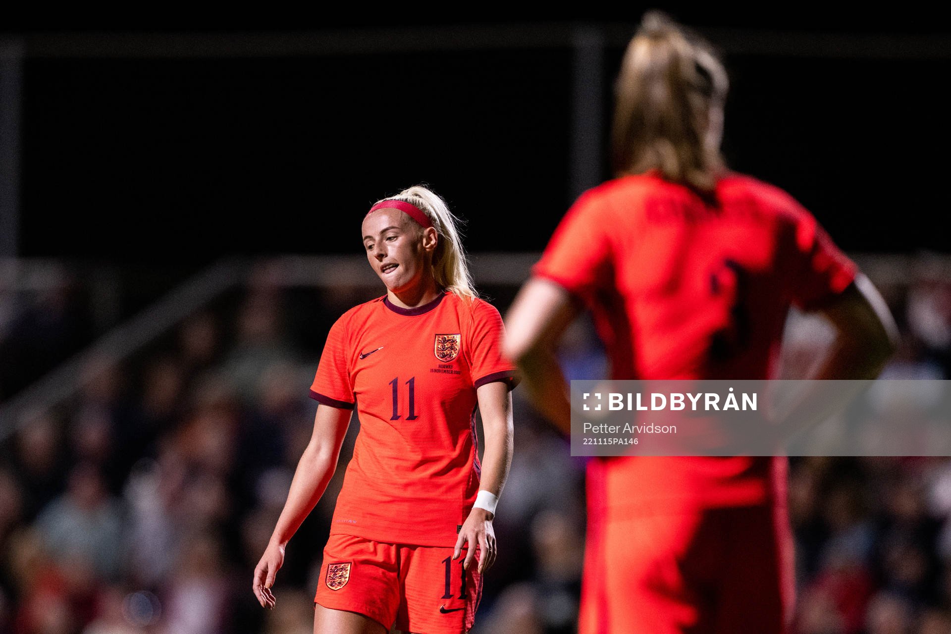 Chloe Kelly of England looks dejected