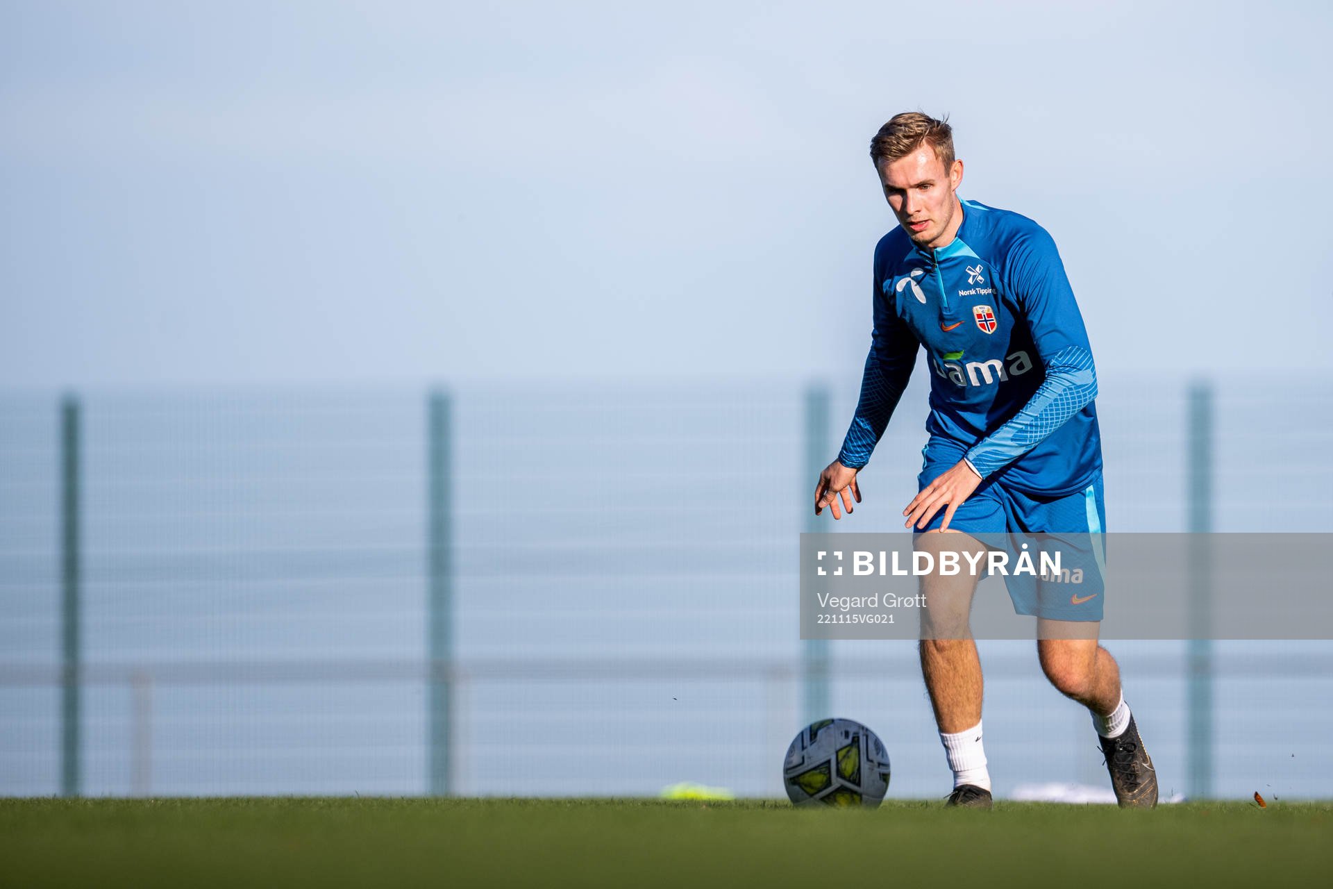 Sivert Heggheim Mannsverk of the Norwegian national