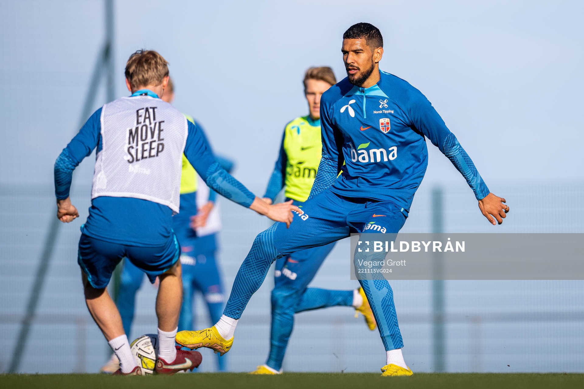 Ohi Omoijuanfo of the Norwegian national football team