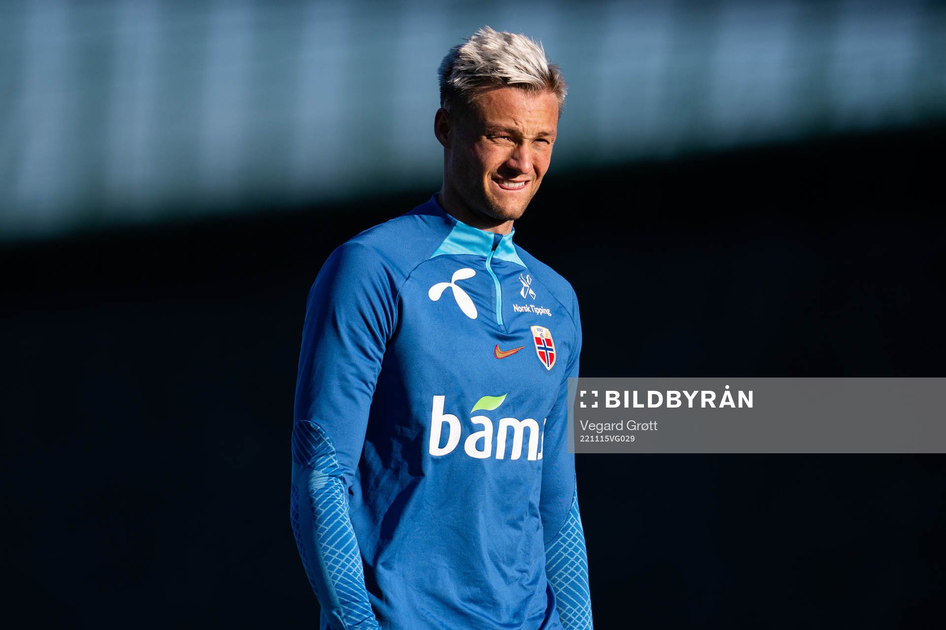Stian Gregersen of the Norwegian national football team