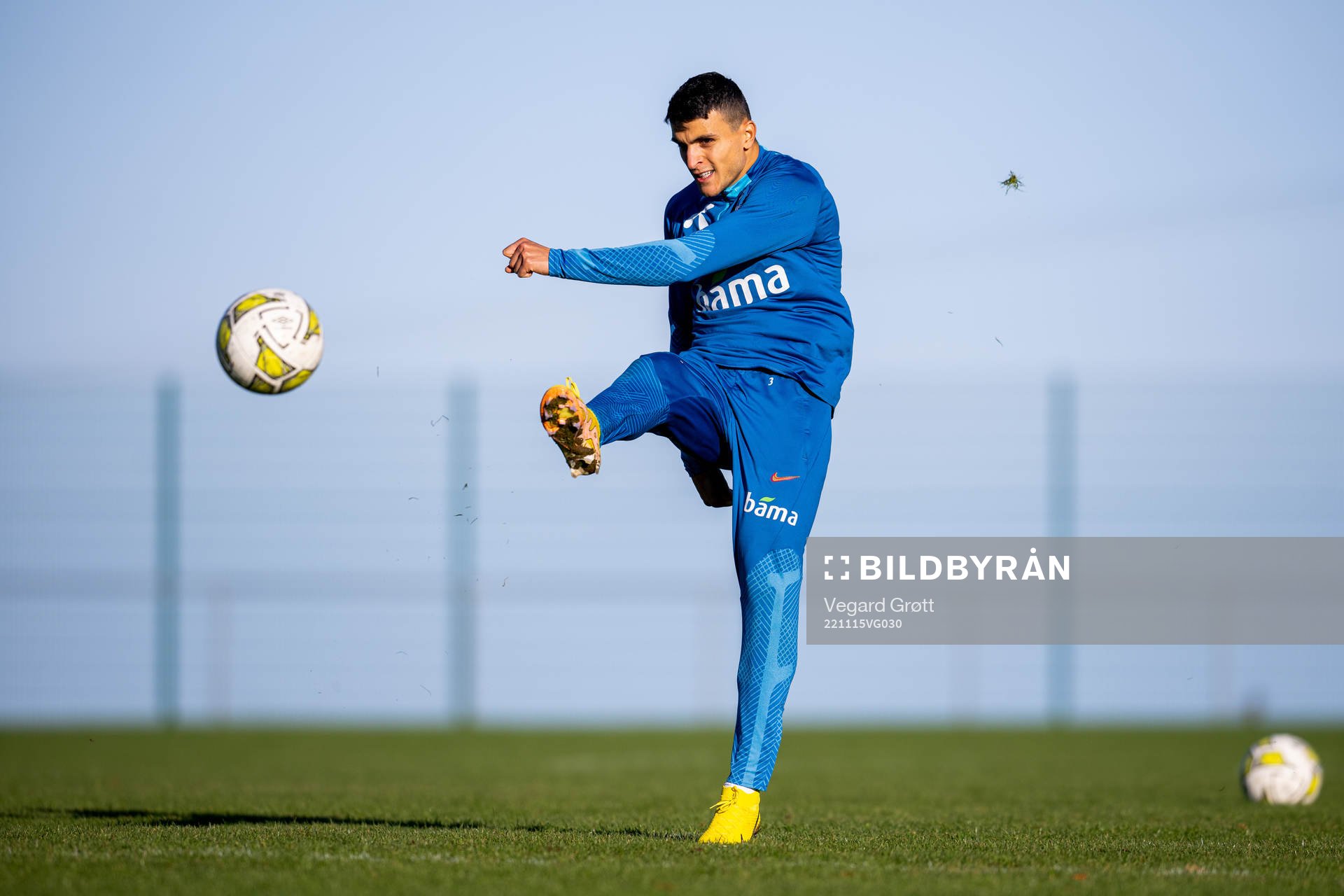 Mohamed Elyounoussi of the Norwegian national football team