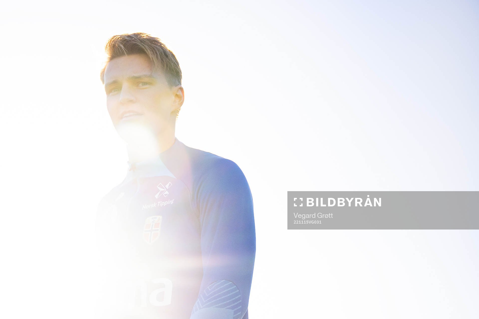 Martin Ødegaard of the Norwegian national football team