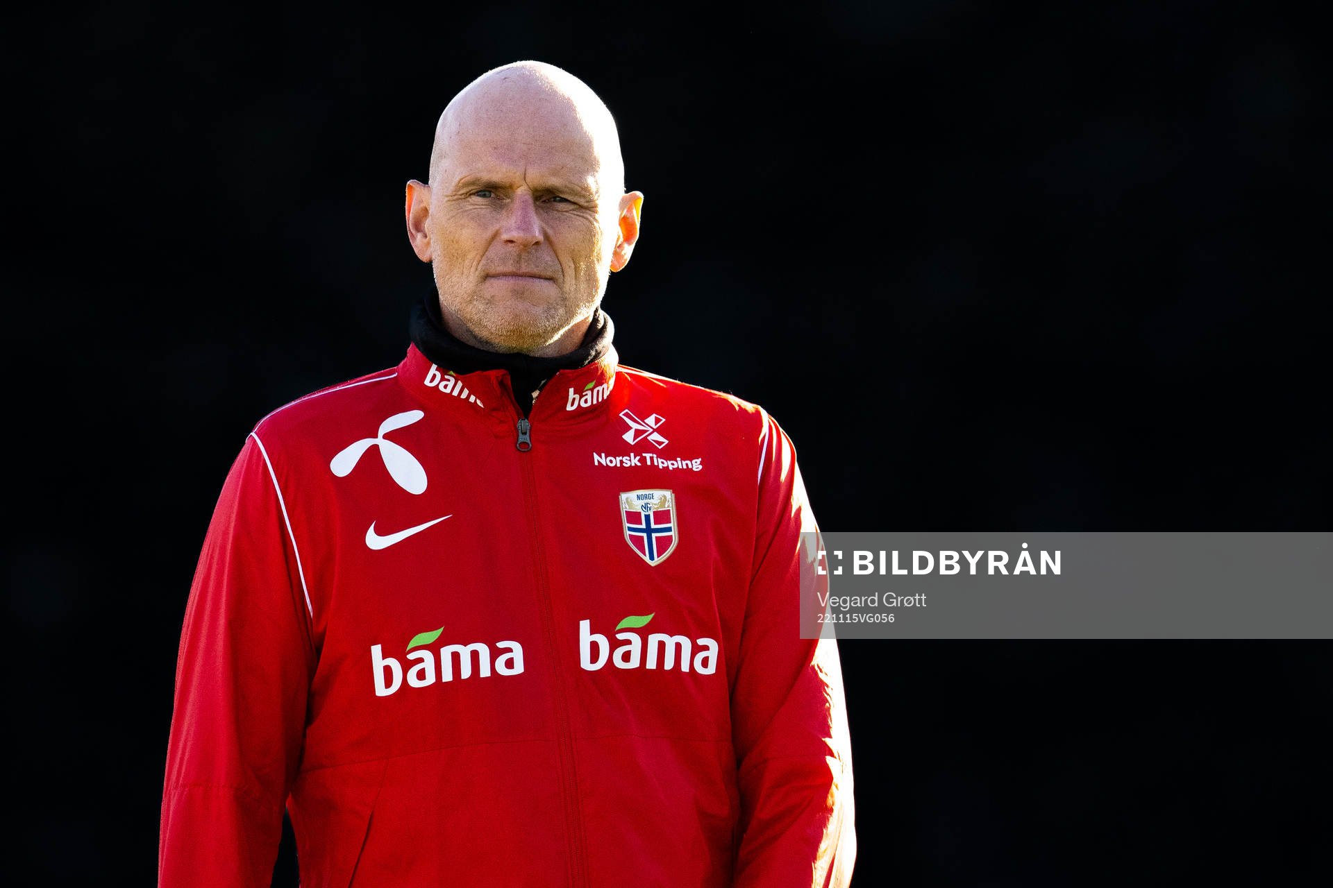 Ståle Solbakken, head coach of the Norwegian national