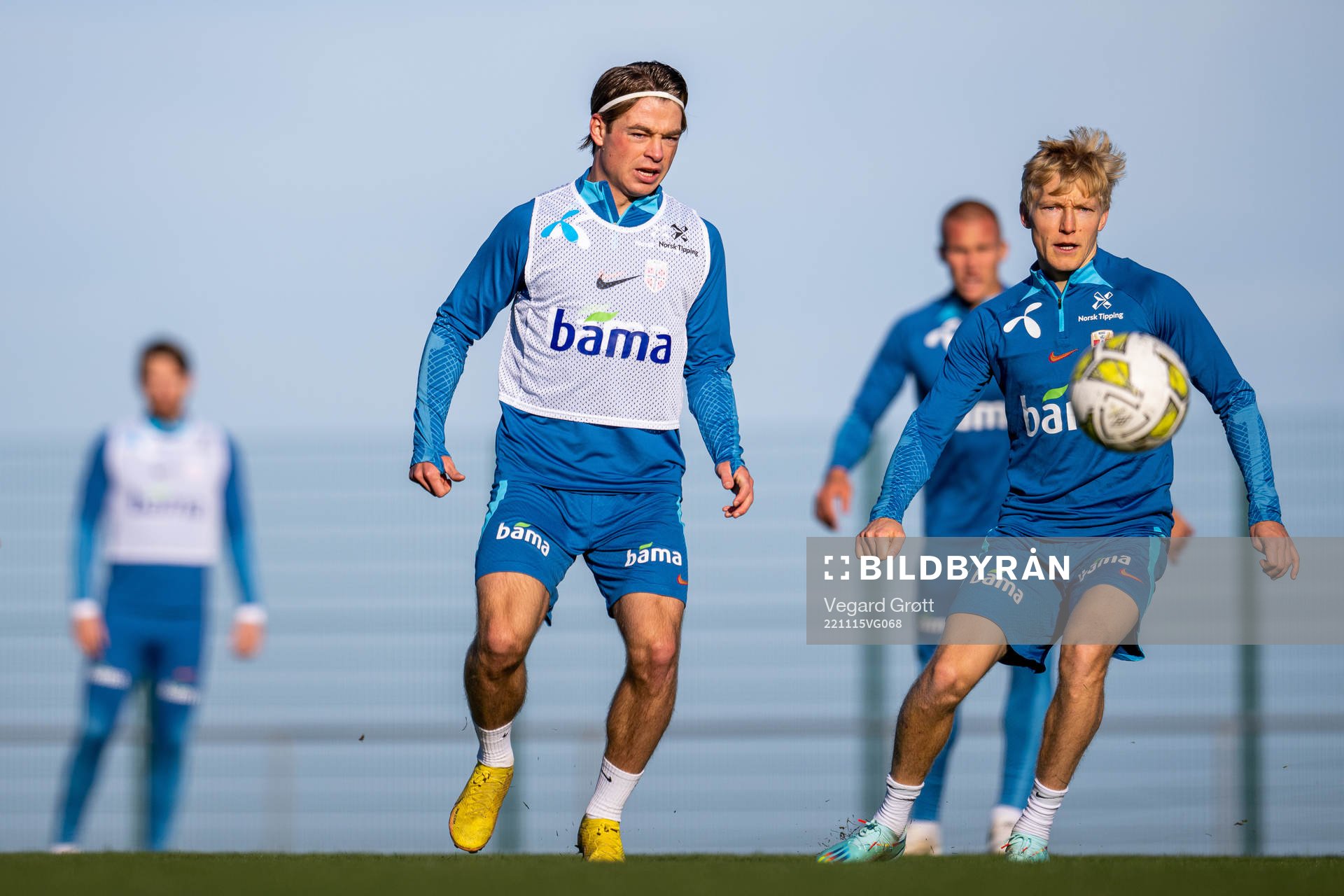 Patrick Berg and Birger Meling of the Norwegian national