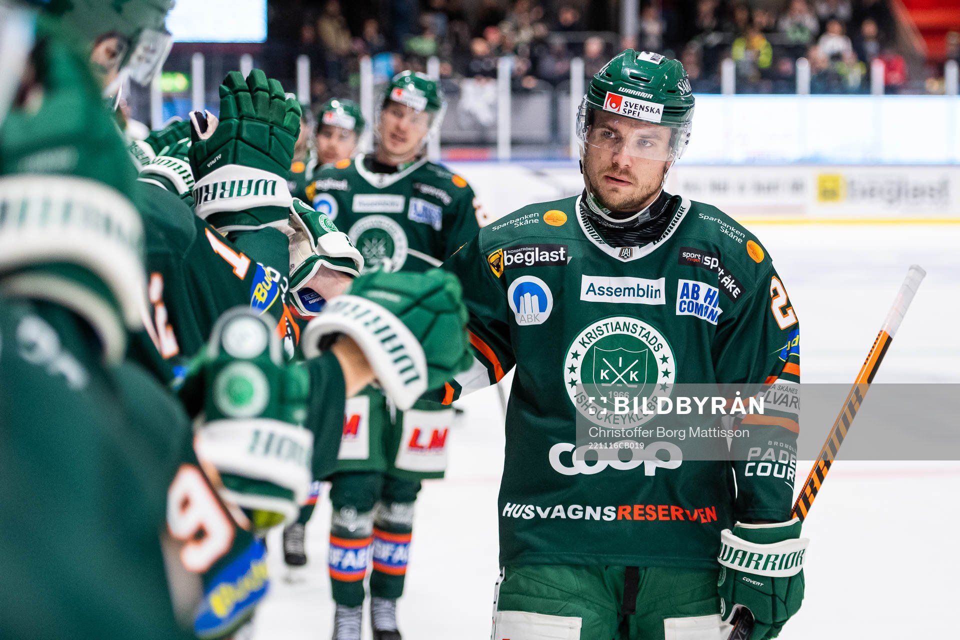 Kristianstads Pontus Netterberg jublar
