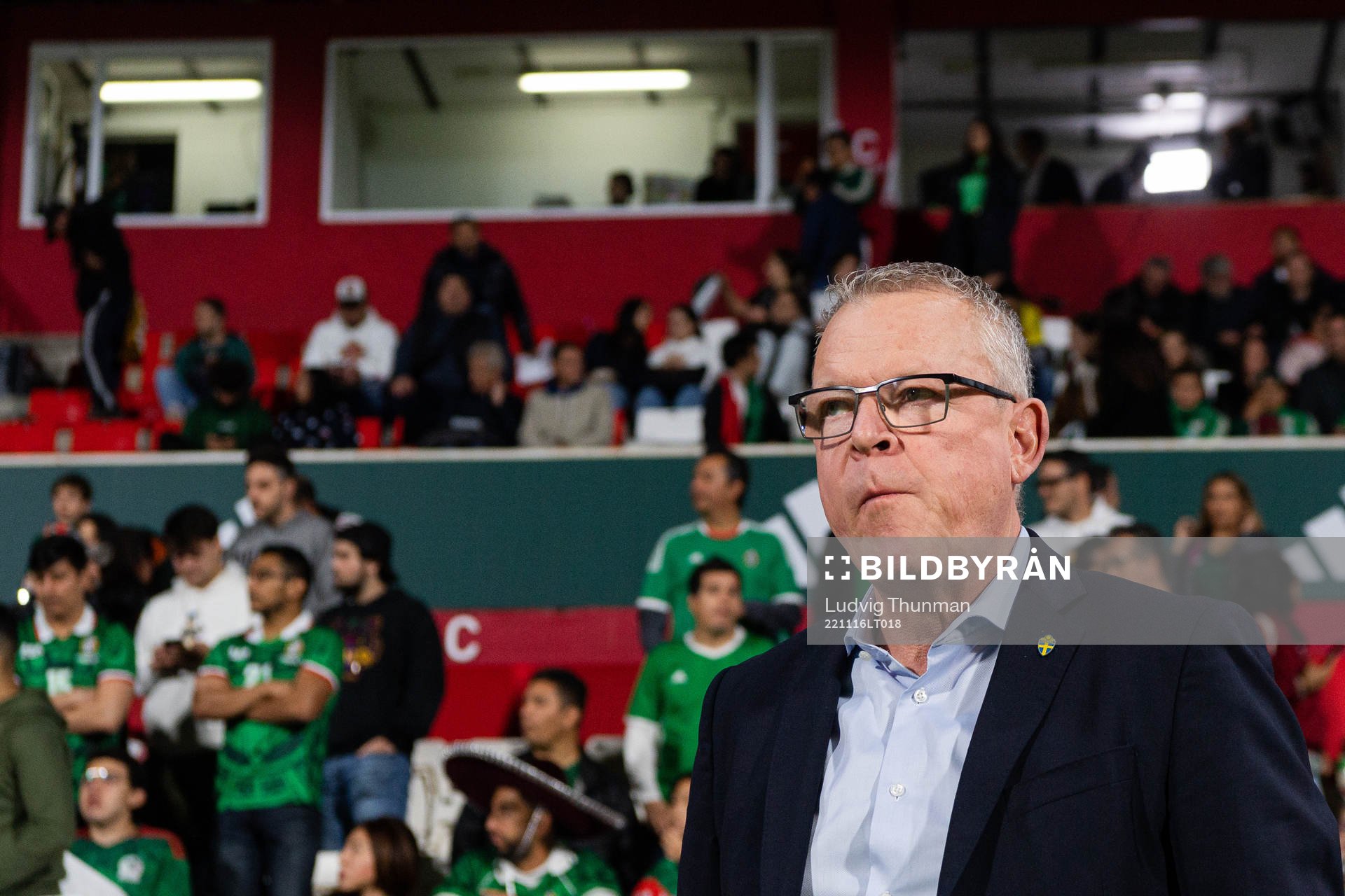 Head coach Janne Andersson of Sweden