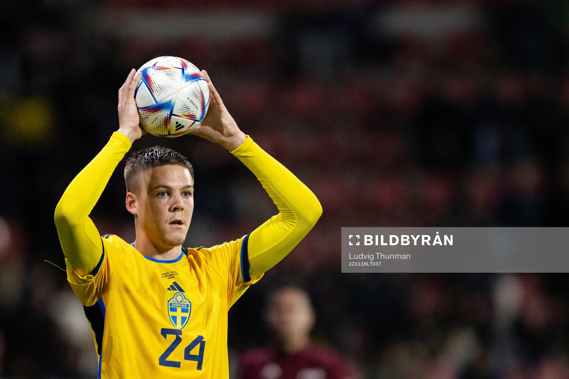 Emil Holm of Sweden