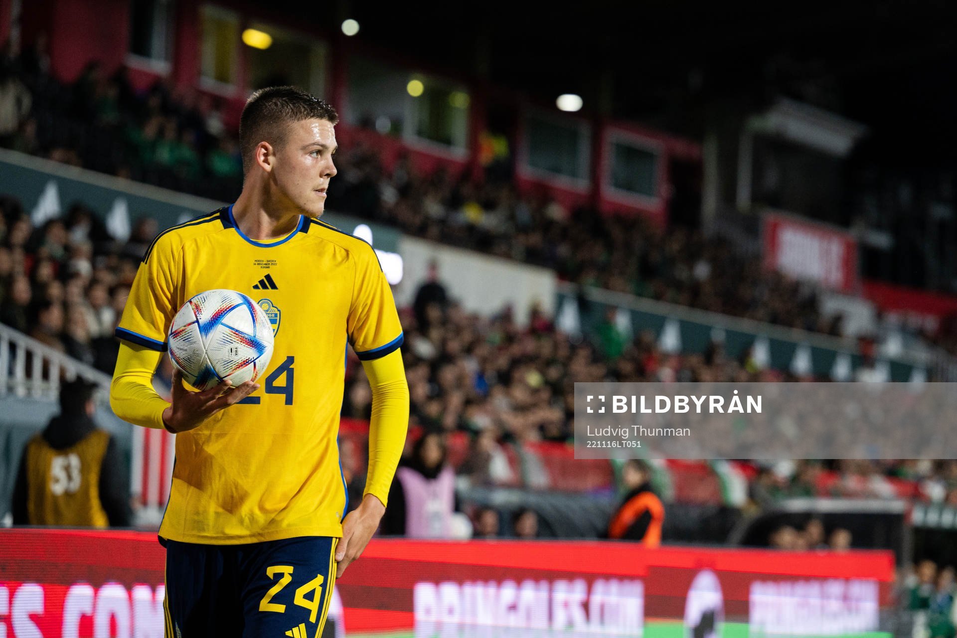 Emil Holm of Sweden