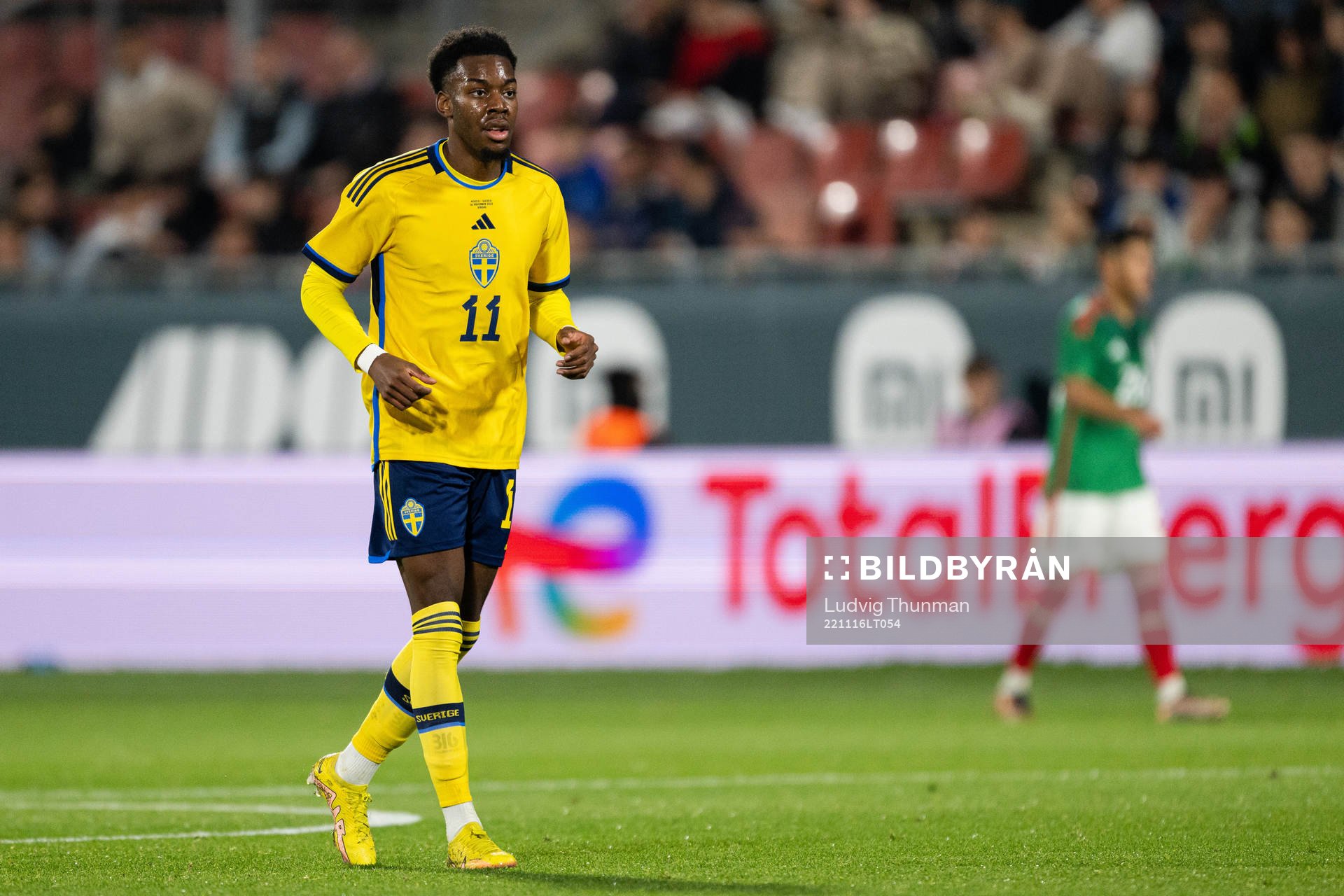 Anthony Elanga of Sweden
