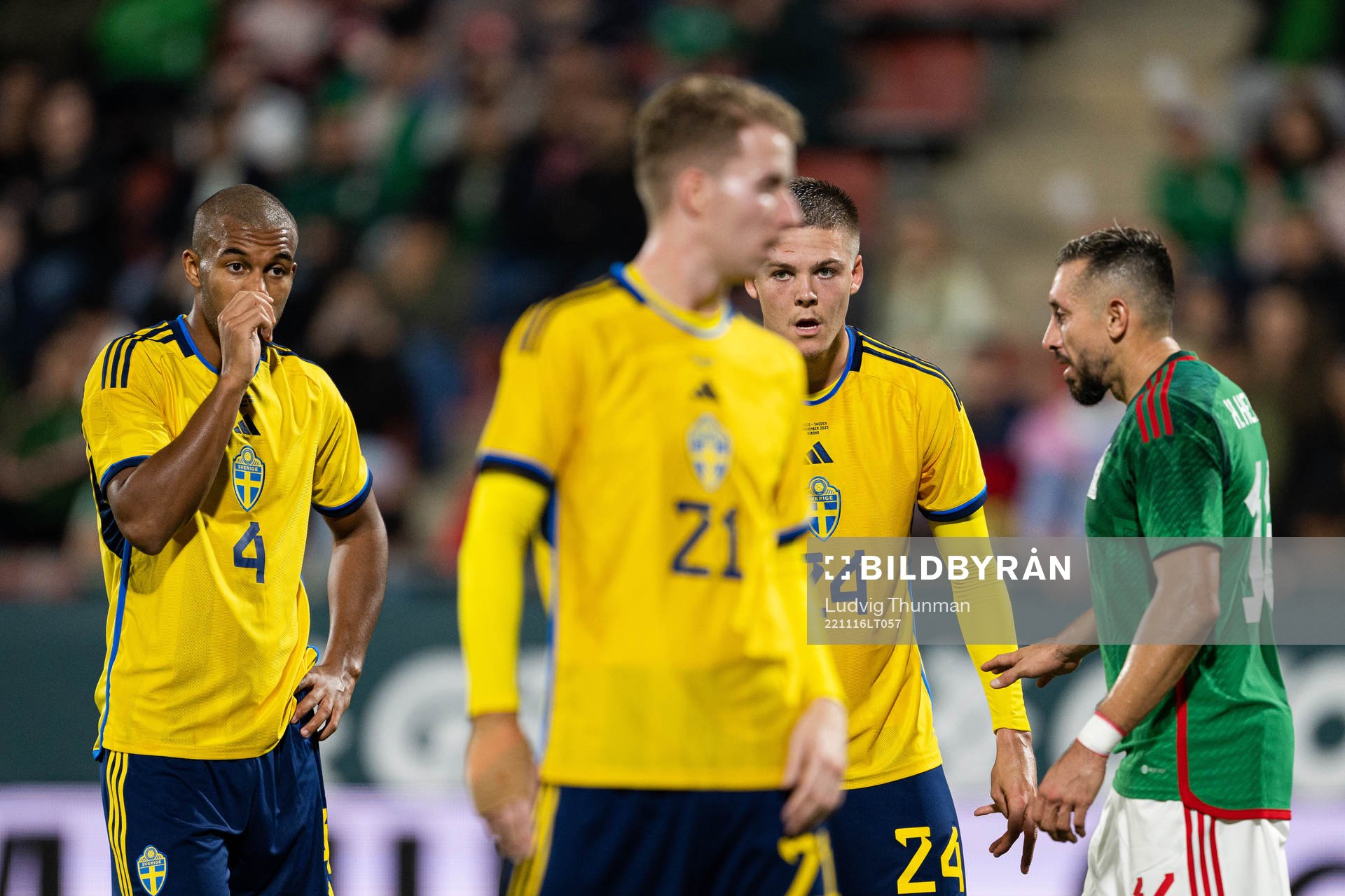 Isak Hien , Samuel Gustafson and Emil Holm of Sweden
