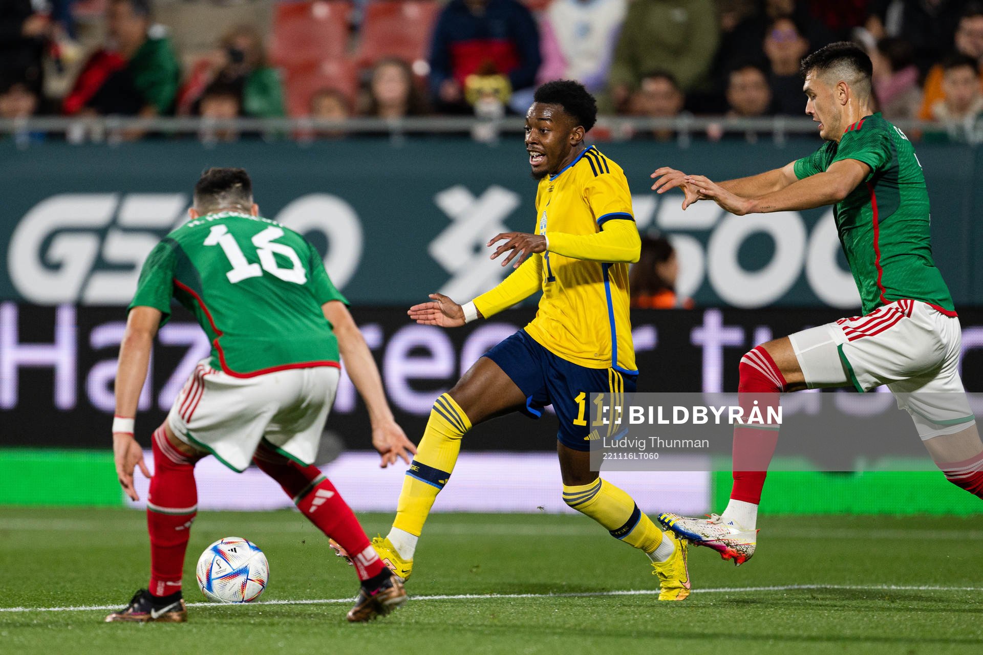Anthony Elanga of Sweden