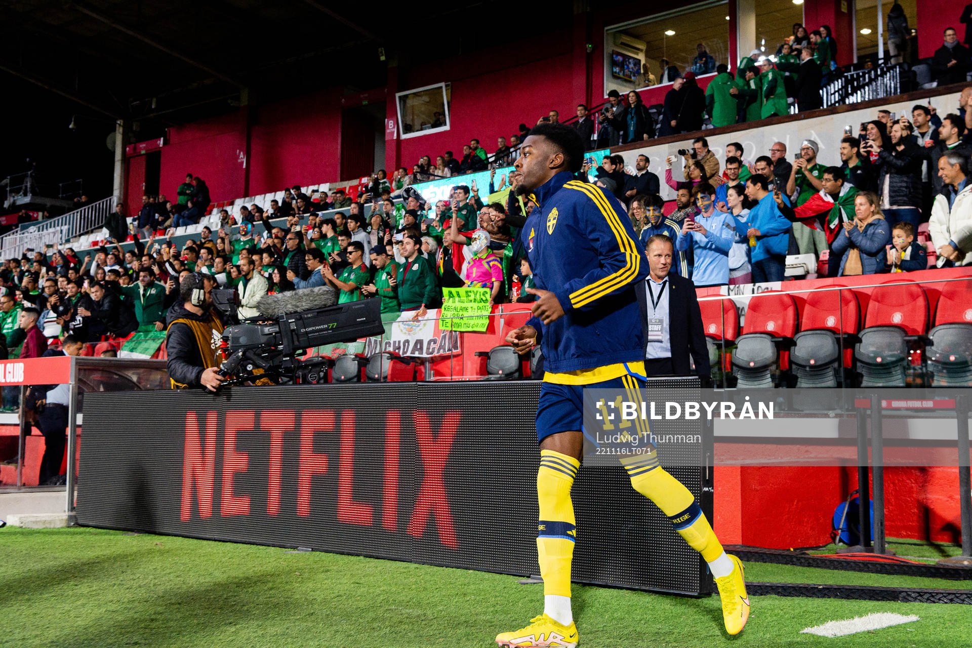 Anthony Elanga of Sweden