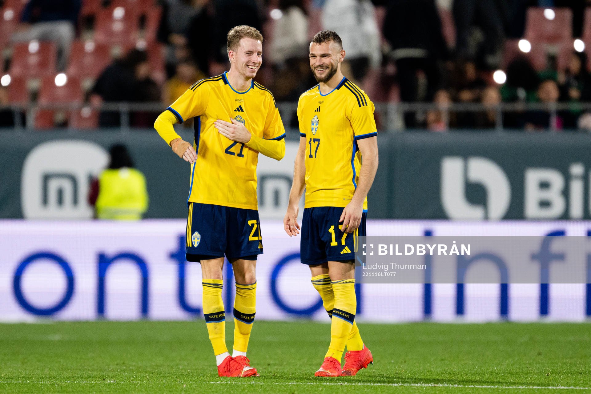 Samuel Gustafson and Jesper Karlström of Sweden