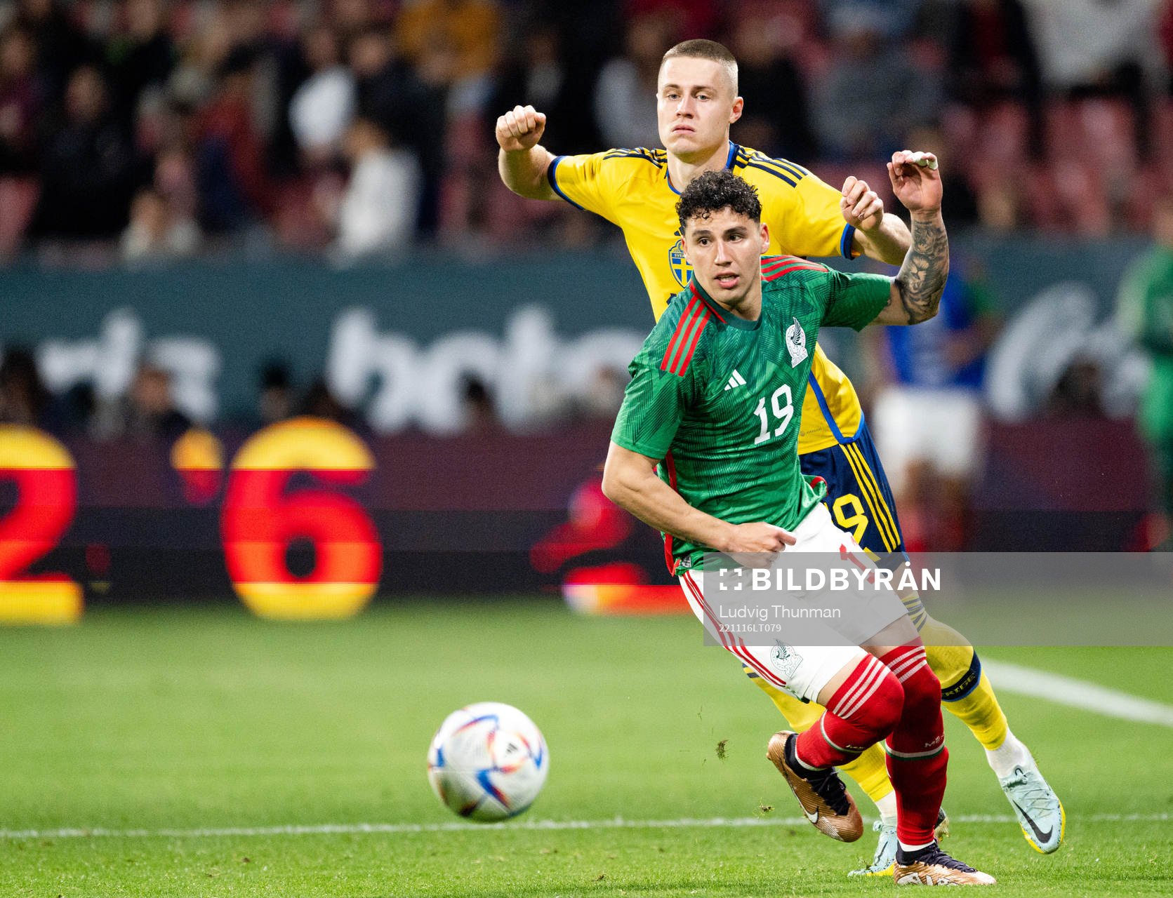 Mattias Svanberg of Sweden and Jorge Sanchez of Mexico