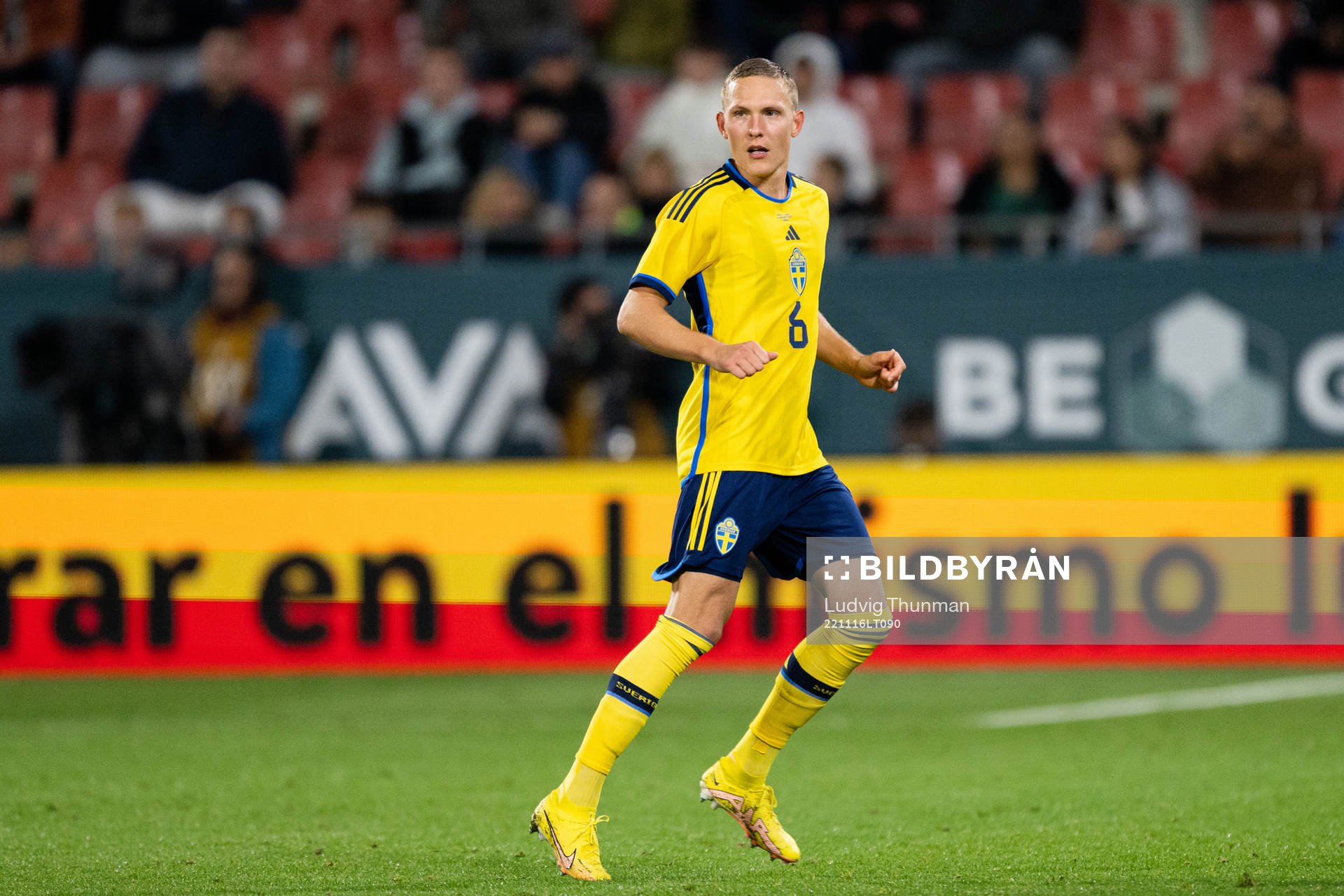 Ludwig Augustinsson of Sweden